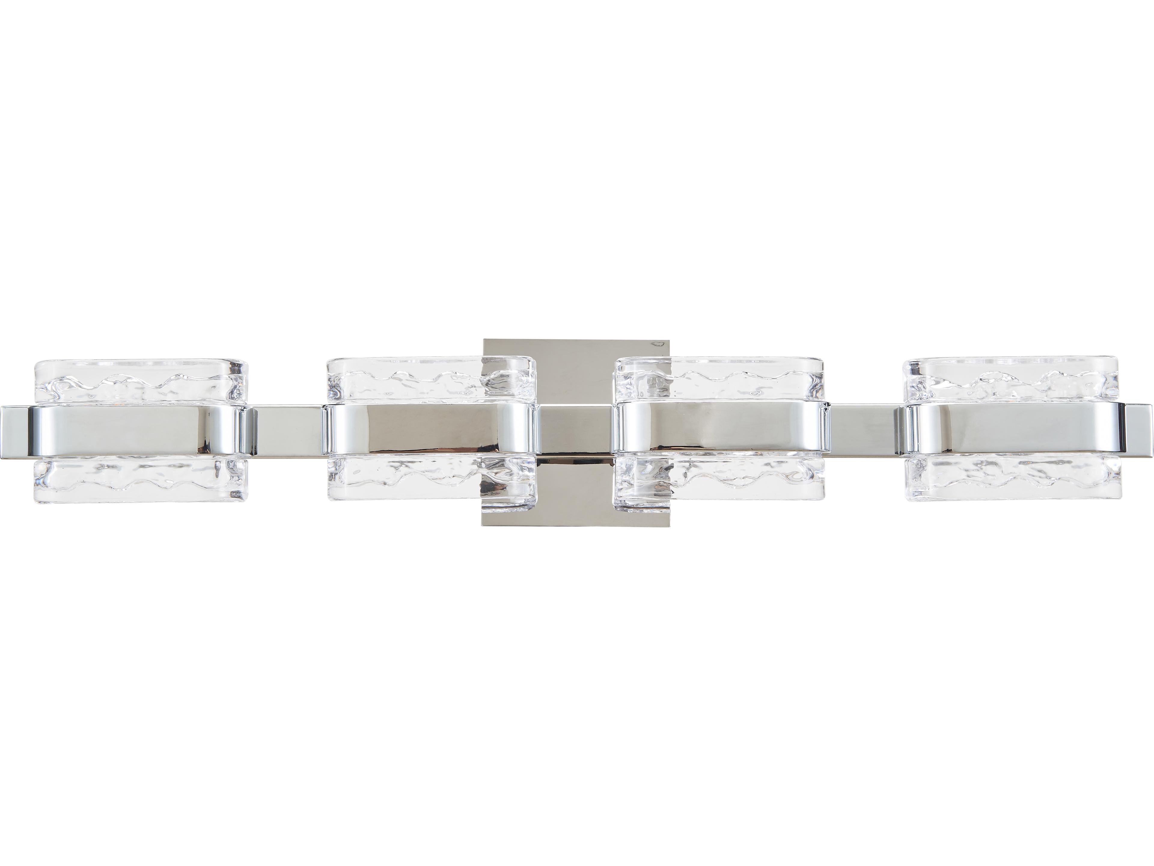 Abra Jojo 4-Light Chrome Vanity Light