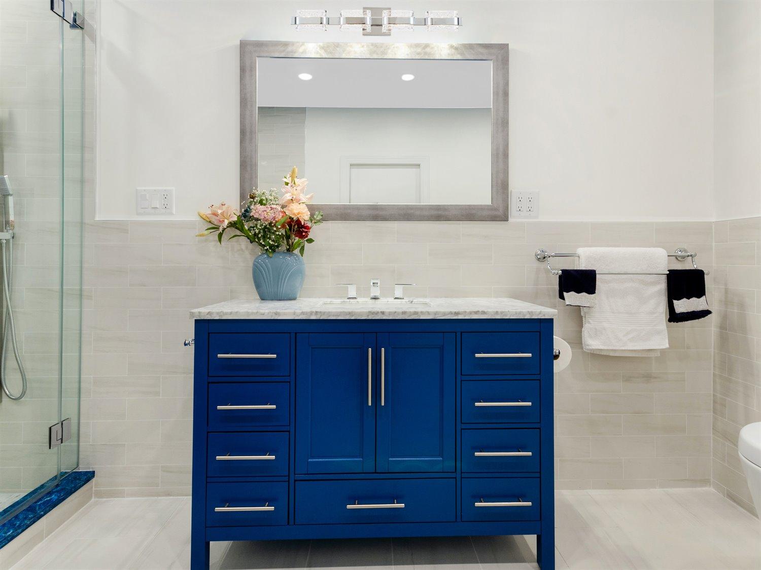 Abra Jojo 4-Light Chrome Vanity Light