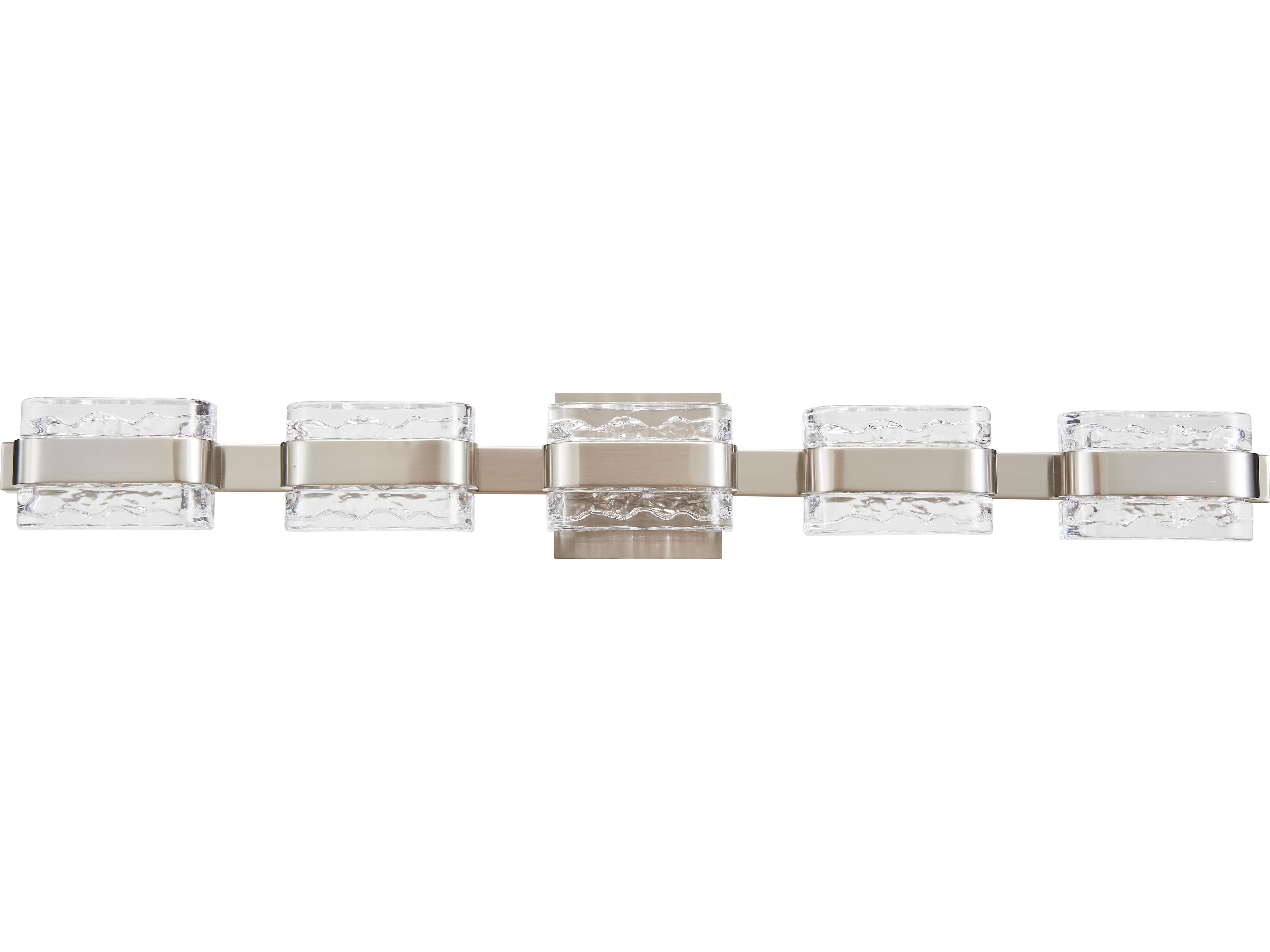 Abra Jojo 5-Light Brushed Nickel Vanity Light
