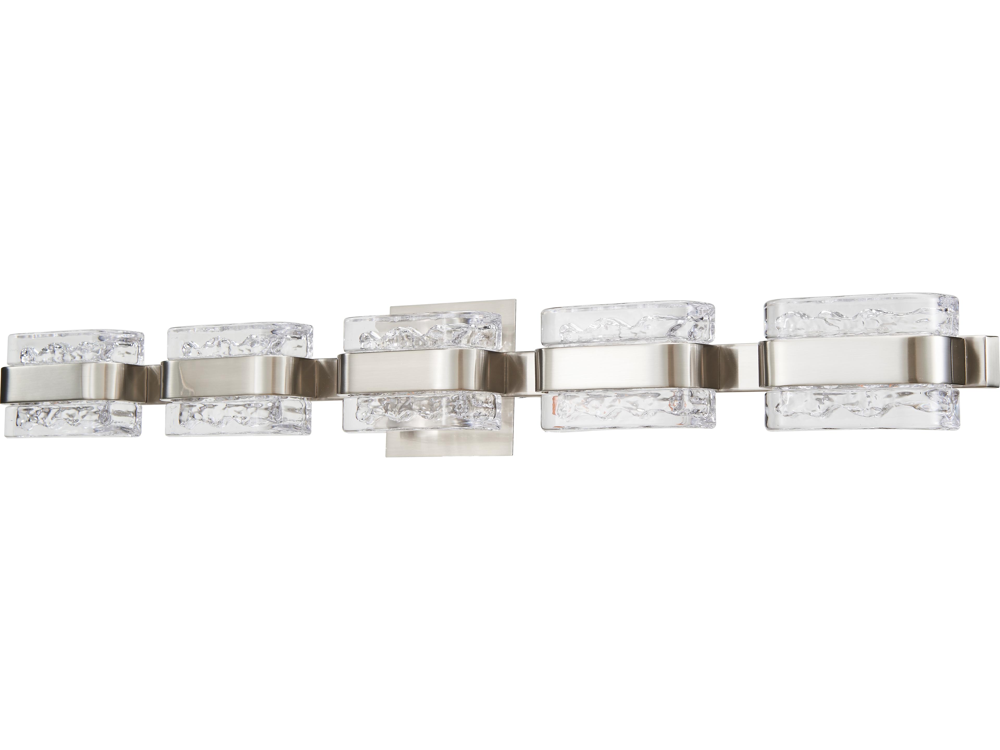 Abra Jojo 5-Light Brushed Nickel Vanity Light