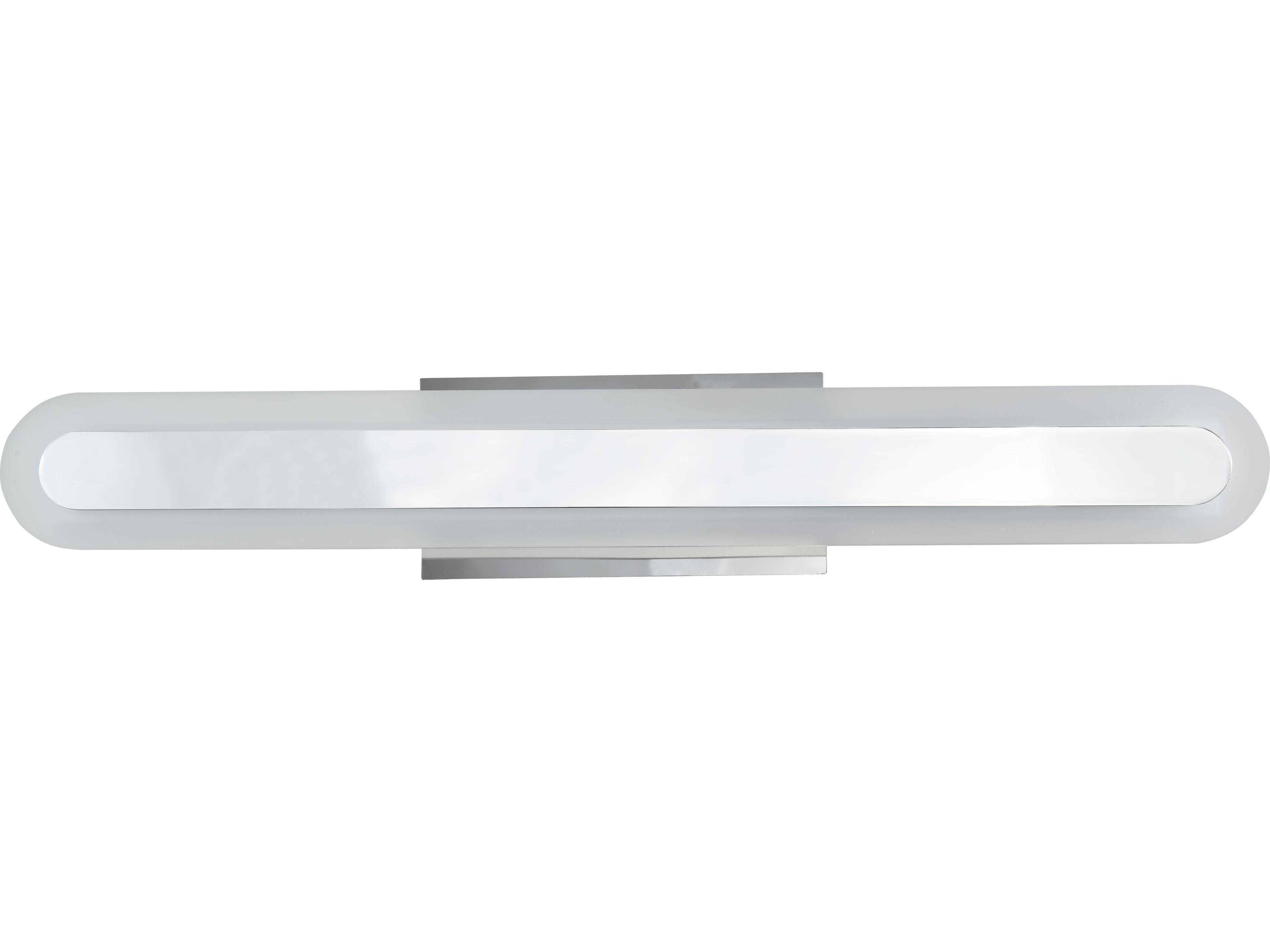 Abra Camy 1-Light Chrome Vanity Light