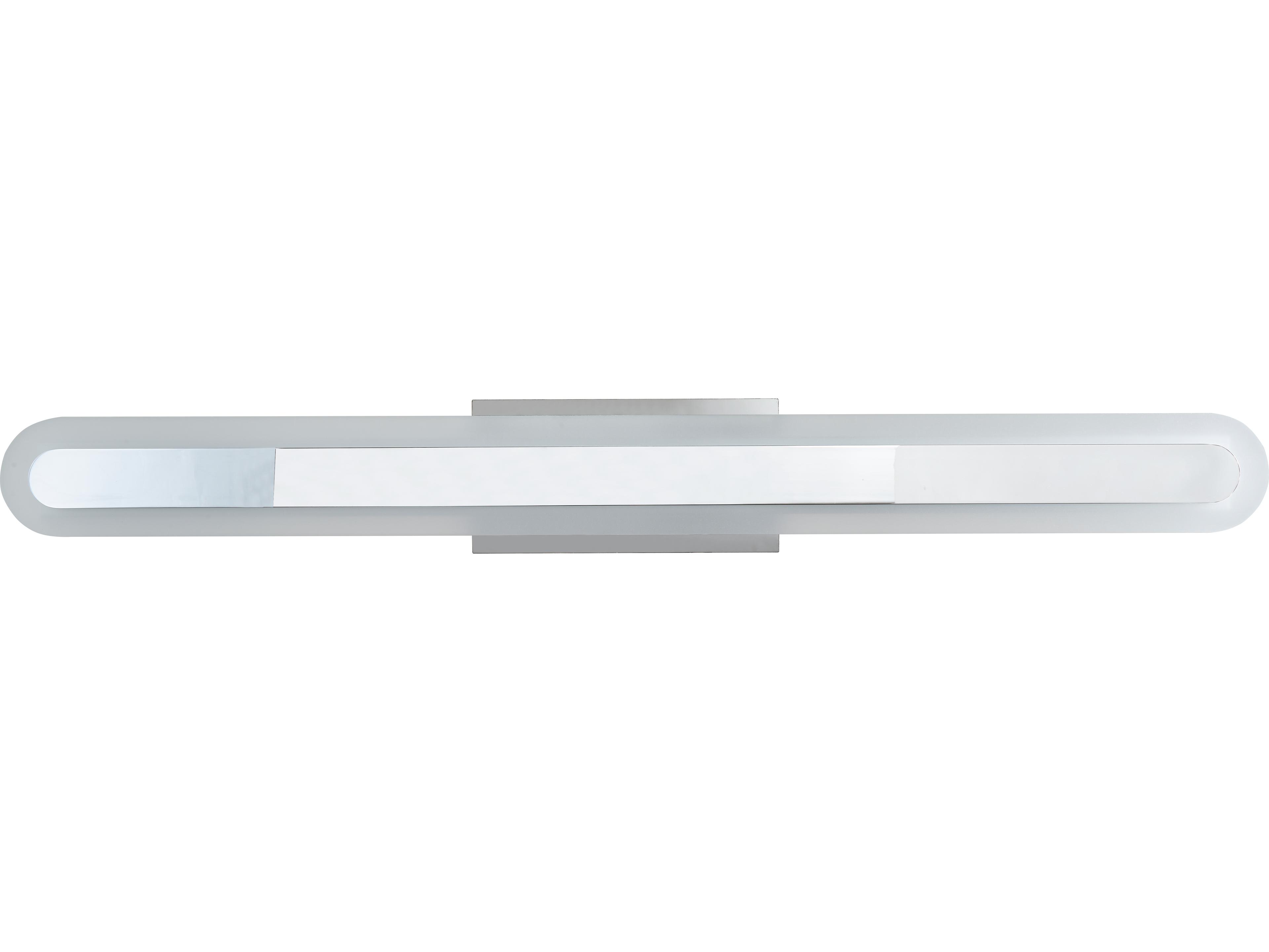 Abra Camy 1-Light Chrome Vanity Light
