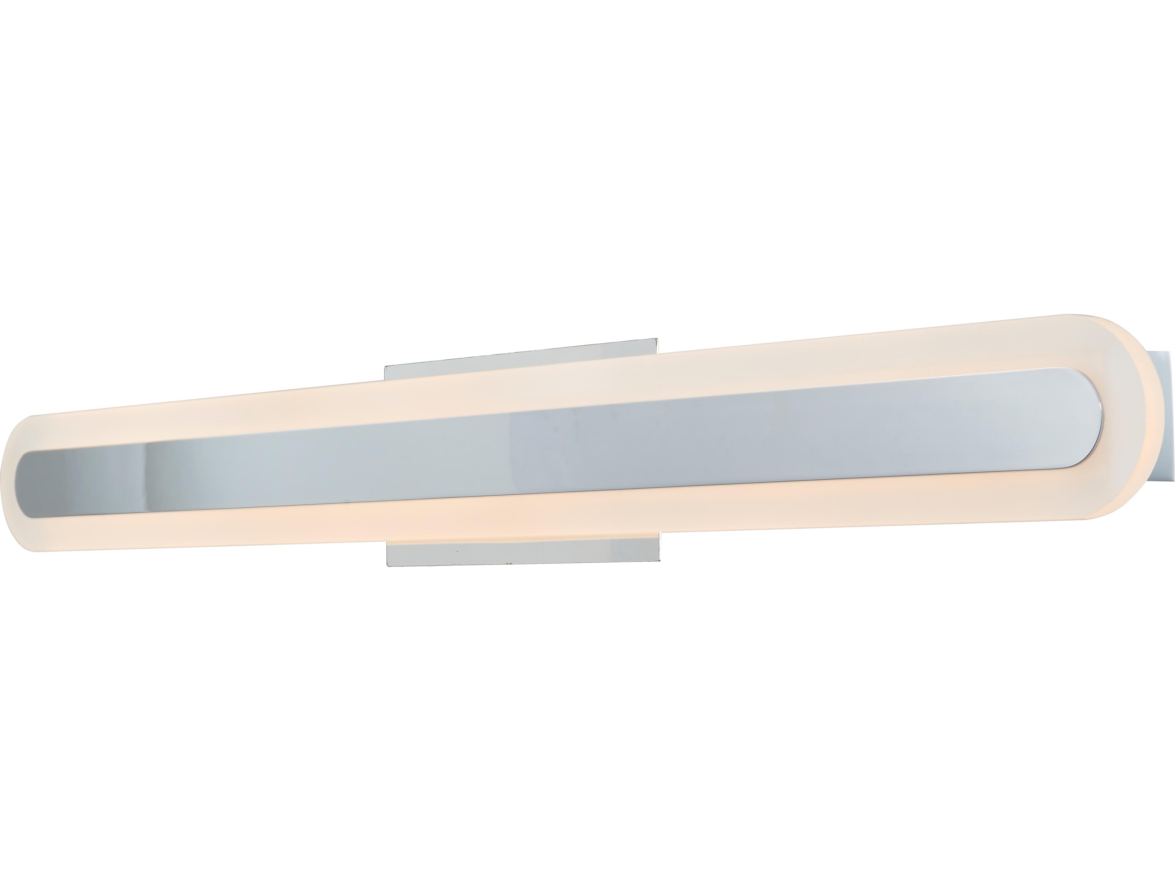 Abra Camy 1-Light Chrome Vanity Light