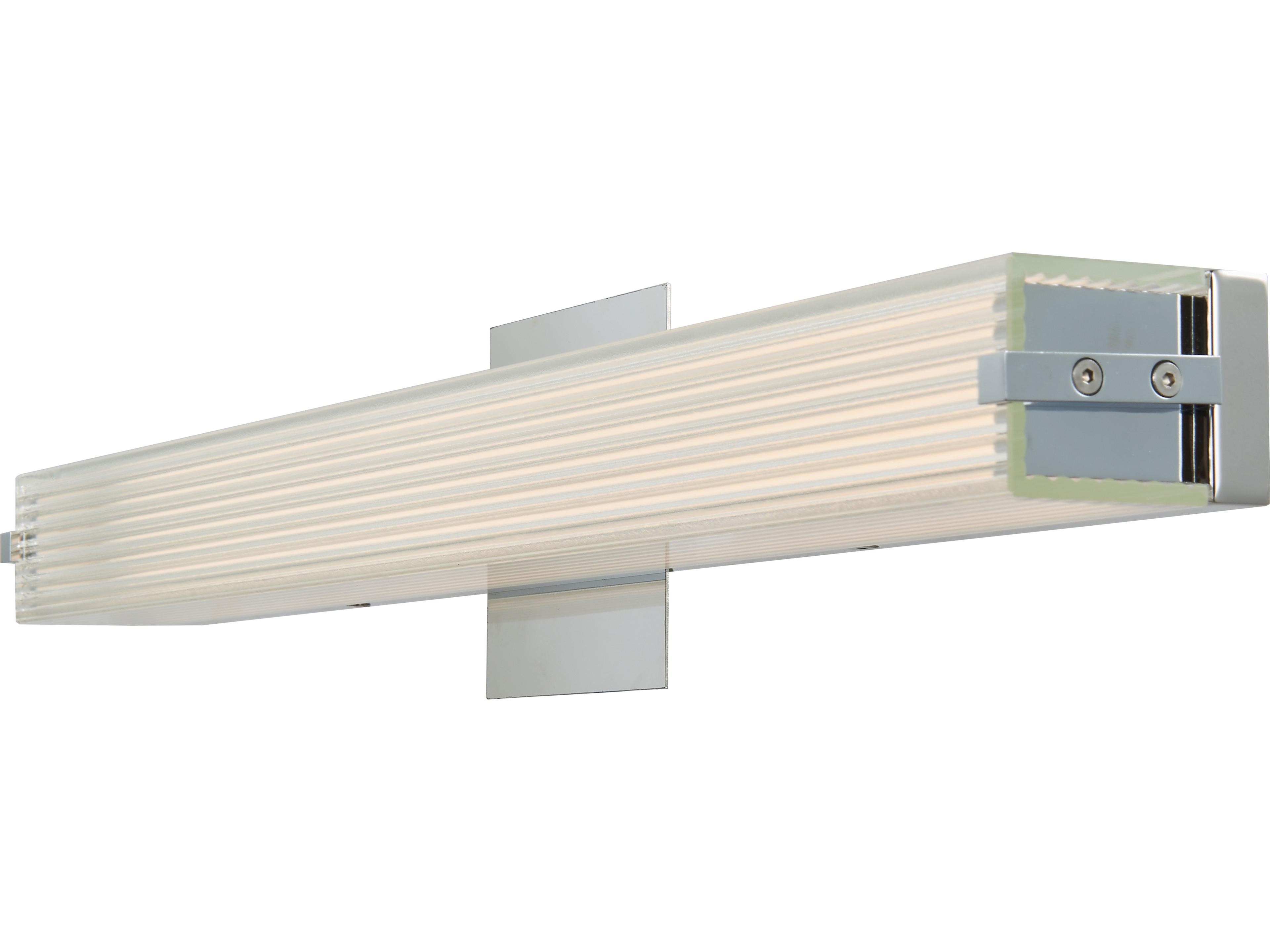 Abra Macie 1-Light Brushed Nickel Vanity Light