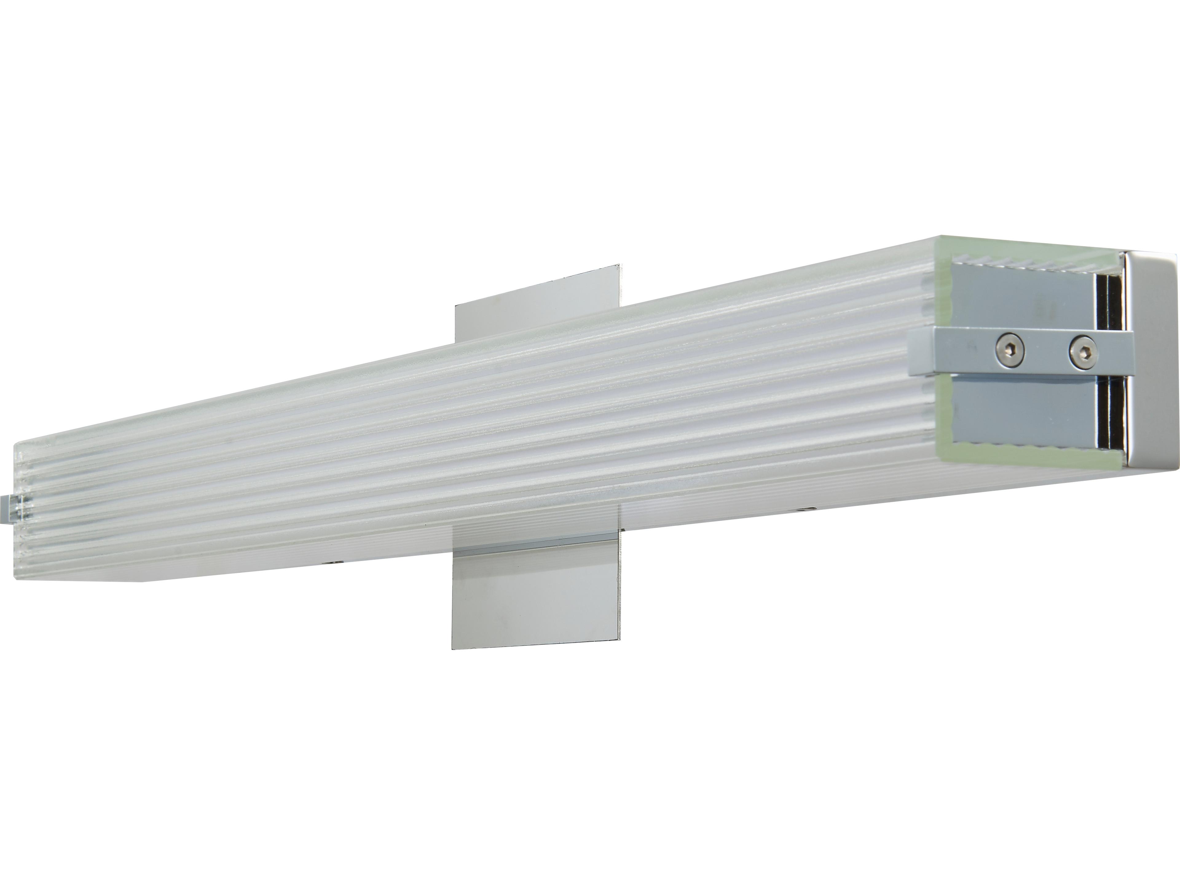 Abra Macie 1-Light Brushed Nickel Vanity Light