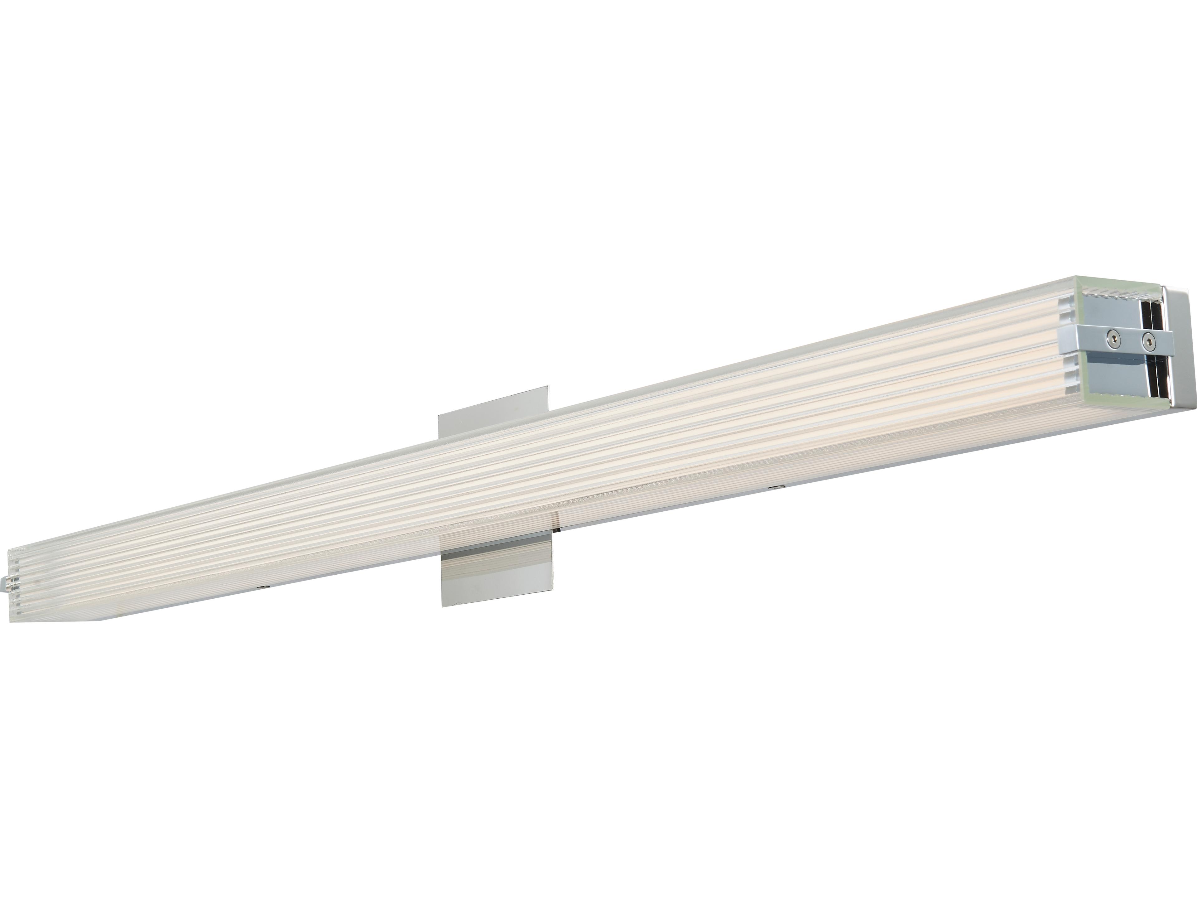 Abra Macie 1-Light Brushed Nickel Vanity Light