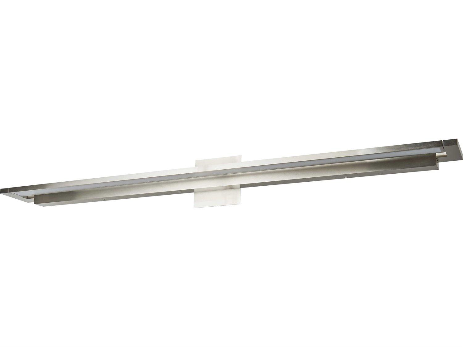 Abra Whirl 1-Light Brushed Nickel Vanity Light