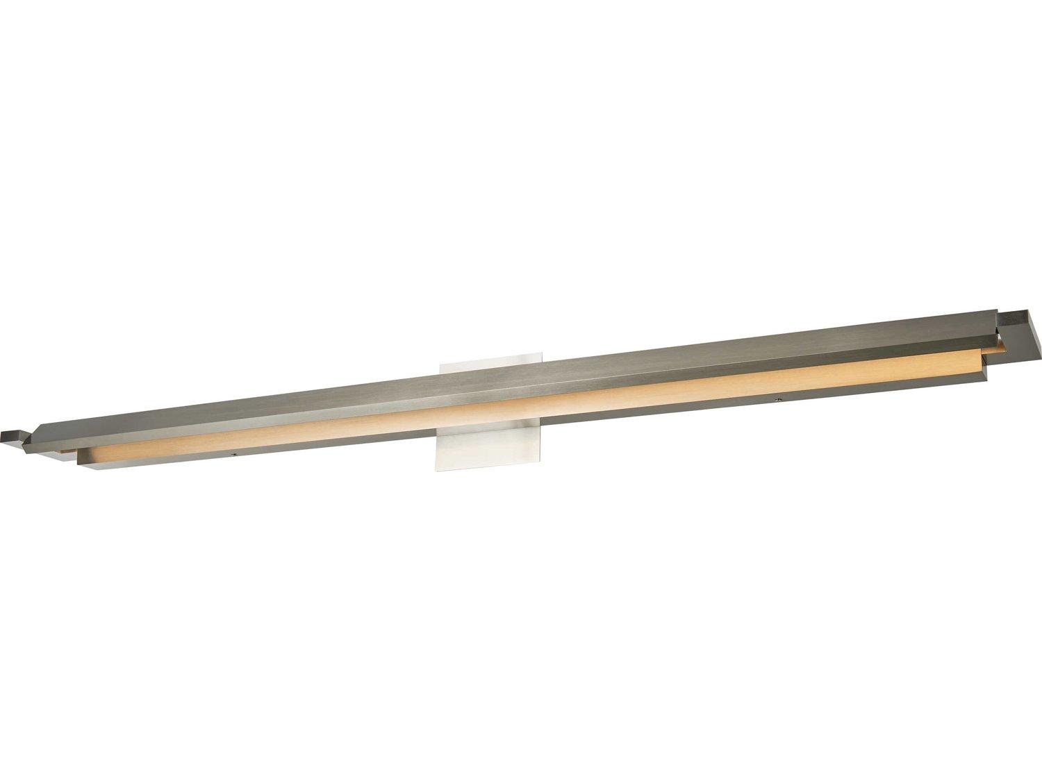 Abra Whirl 1-Light Brushed Nickel Vanity Light