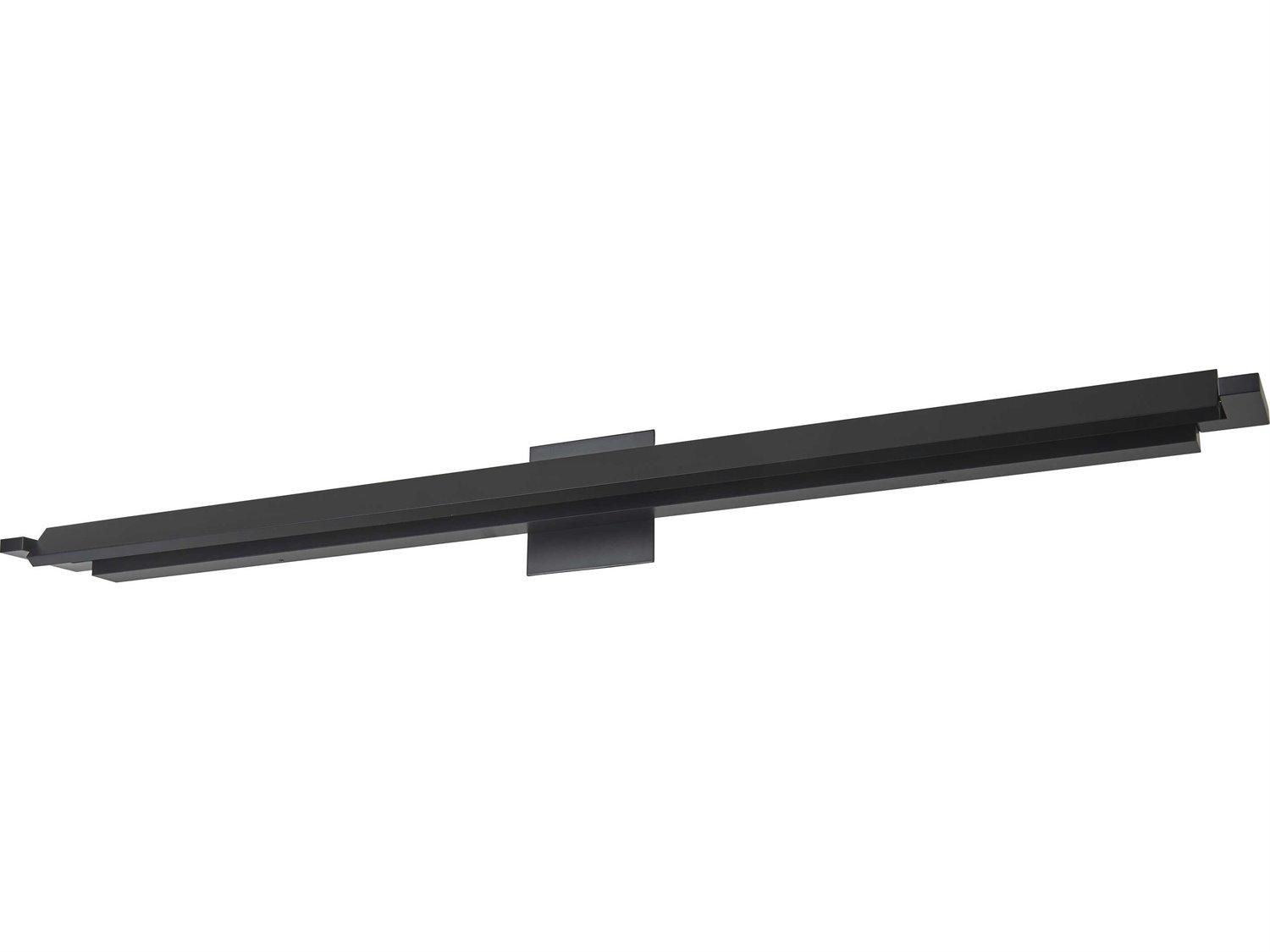 Abra Whirl 1-Light Matte Black Vanity Light