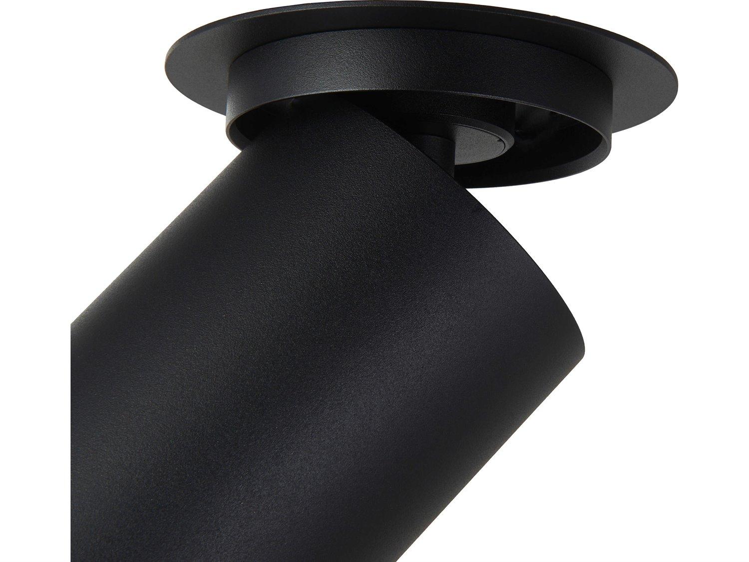 Abra Arc 1-Light Sand Black Cylinder Spot Light