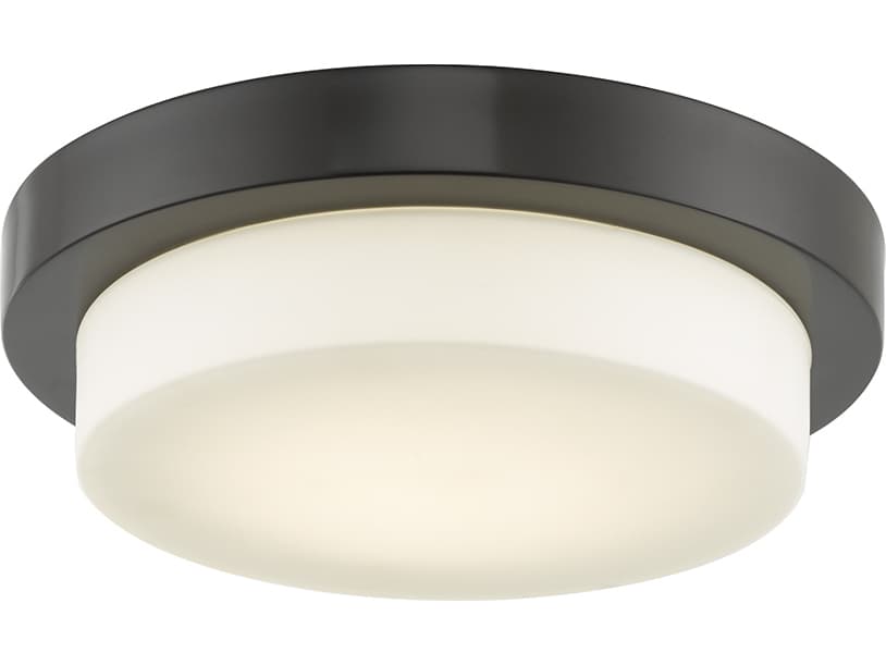Abra Step 1-Light Bronze Round Flush Mount