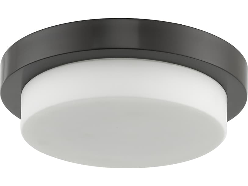 Abra Step 1-Light Bronze Round Flush Mount