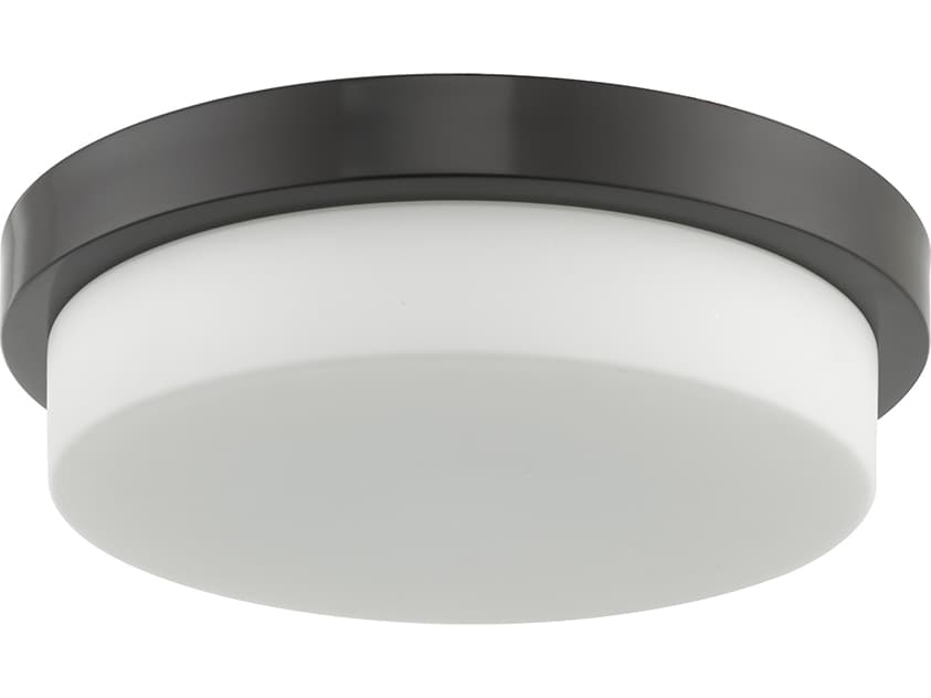 Abra Step 1-Light Bronze Round Flush Mount