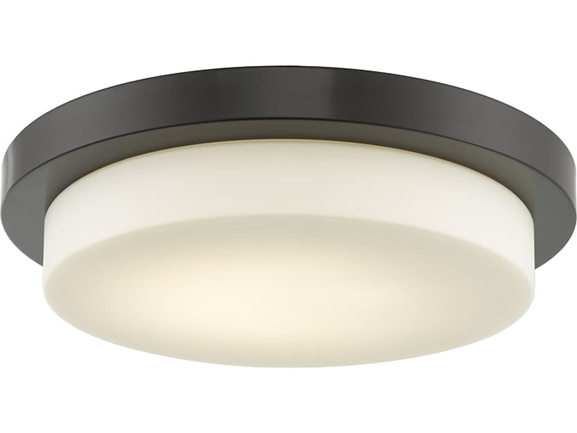 Abra Step 1-Light Bronze Round Flush Mount