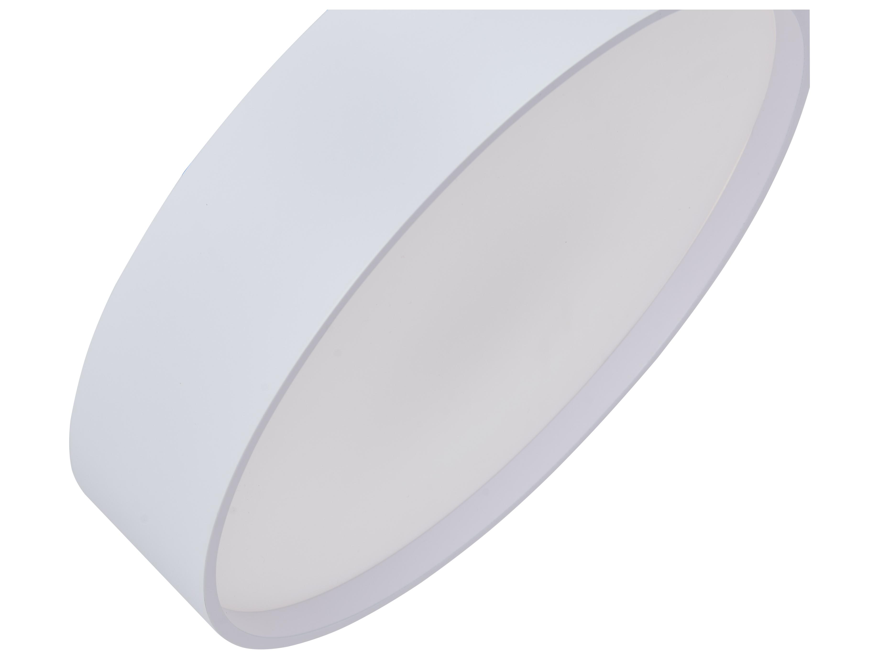 Abra Snare 1-Light Matte White Round Flush Mount