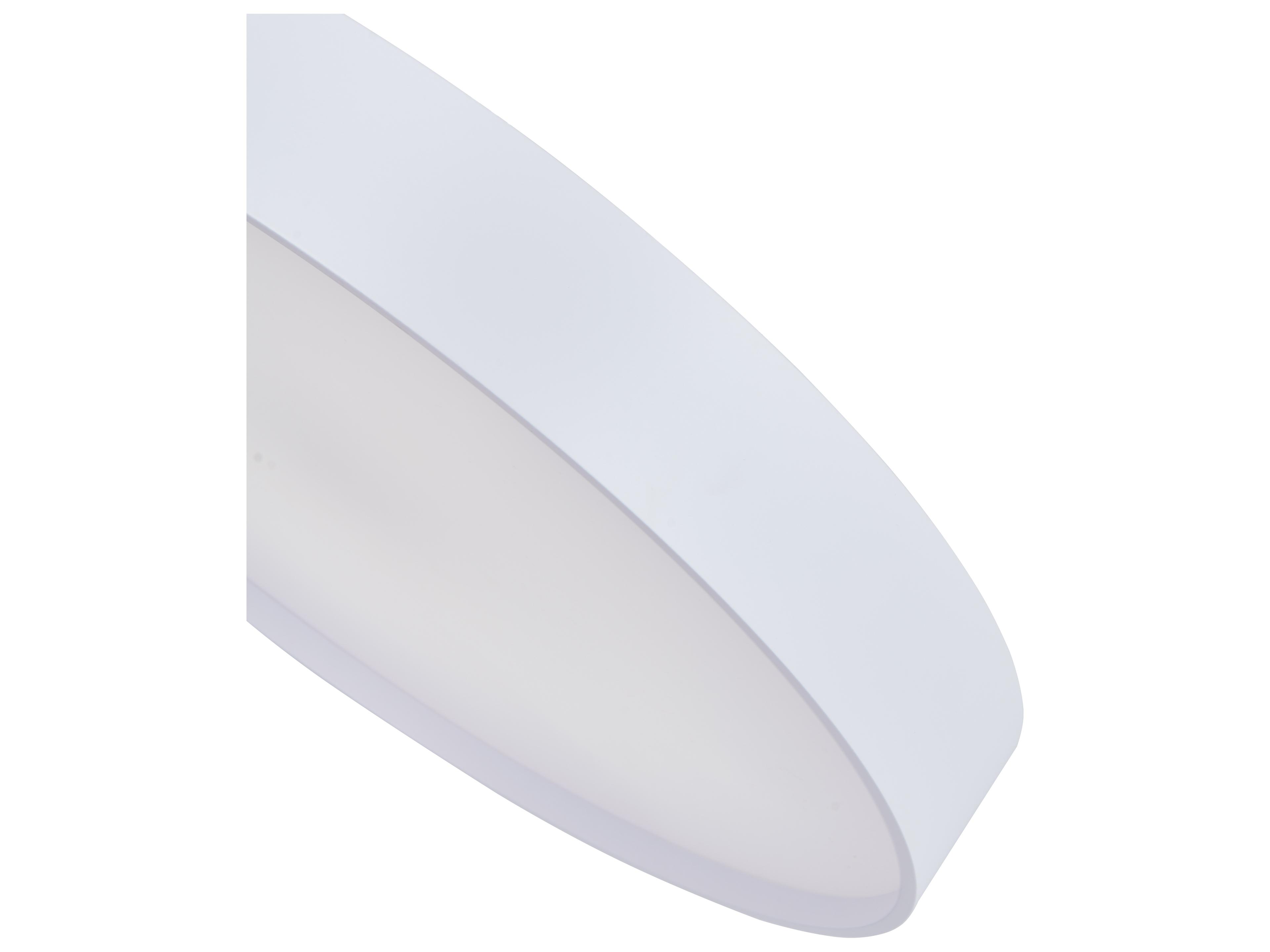 Abra Snare 1-Light Matte White Round Flush Mount