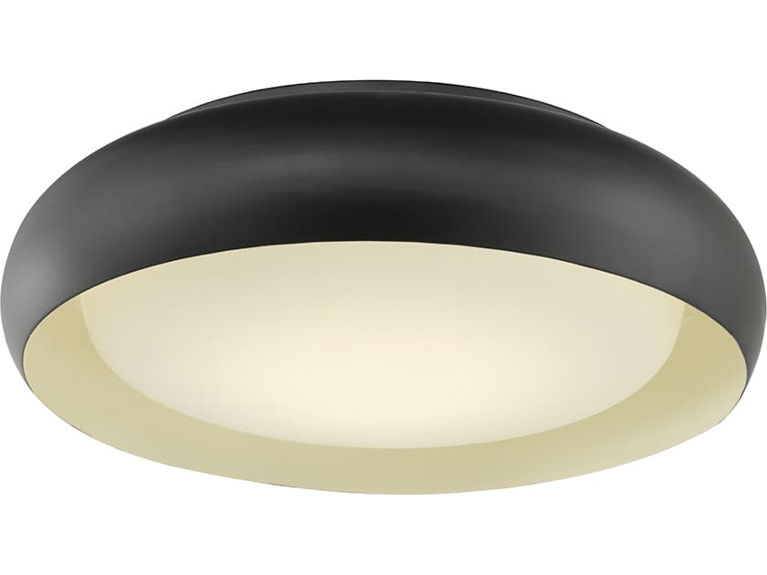 Abra Euphoria 1-Light Bronze Round Flush Mount