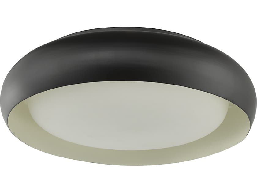 Abra Euphoria 1-Light Bronze Round Flush Mount