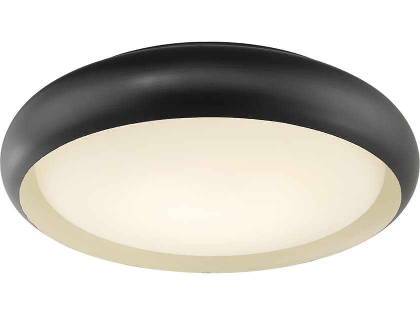 Abra Euphoria 1-Light Bronze Round Flush Mount