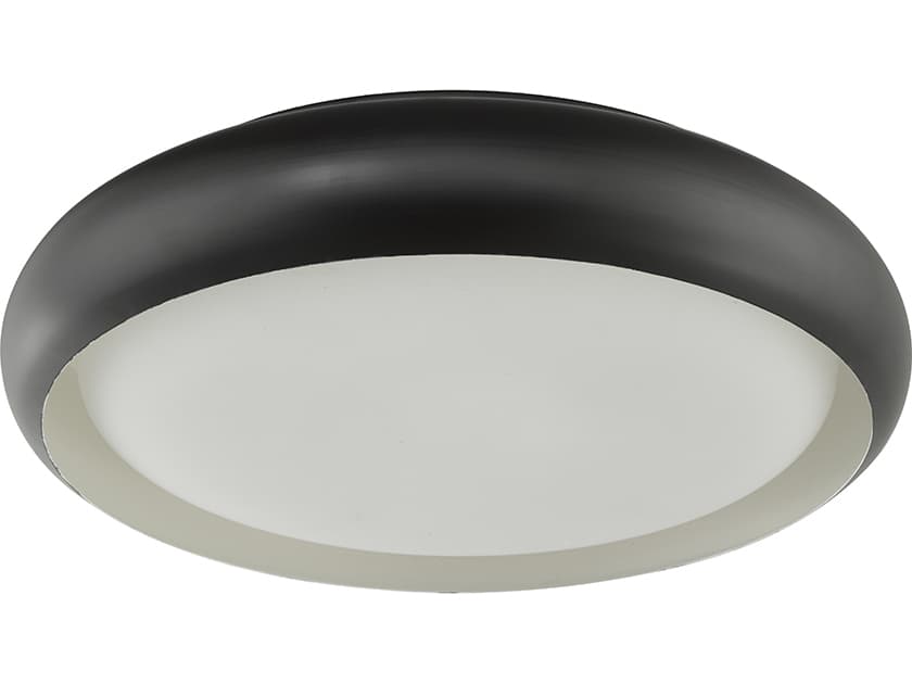 Abra Euphoria 1-Light Bronze Round Flush Mount