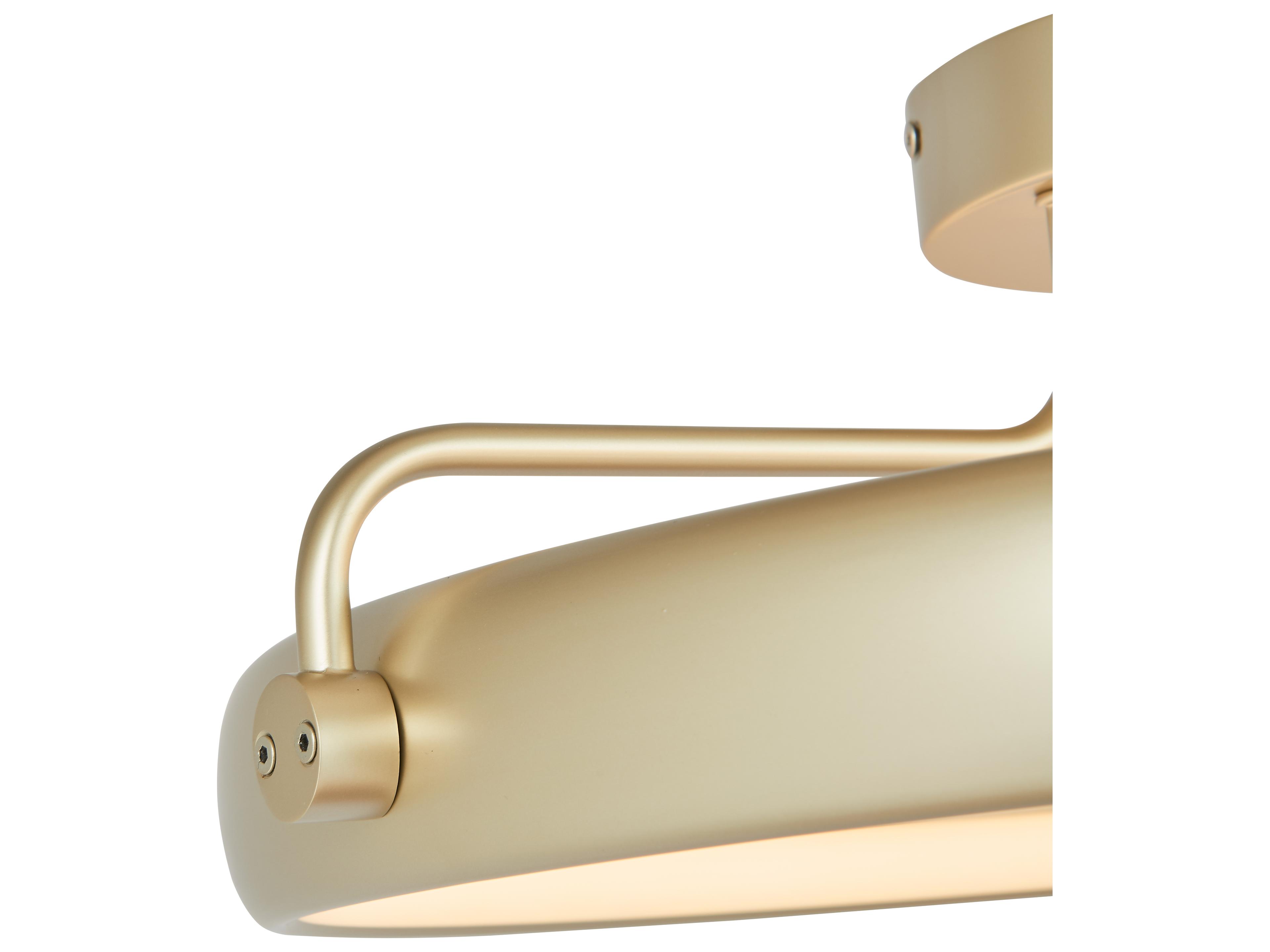 Abra Rave 1-Light Titanium Silver Round Semi Flush Mount