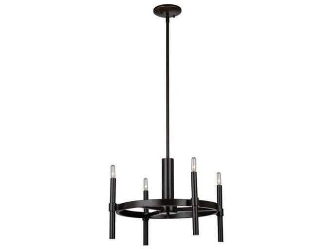 Artcraft Encore 4-Light Polished Nickel Chandelier