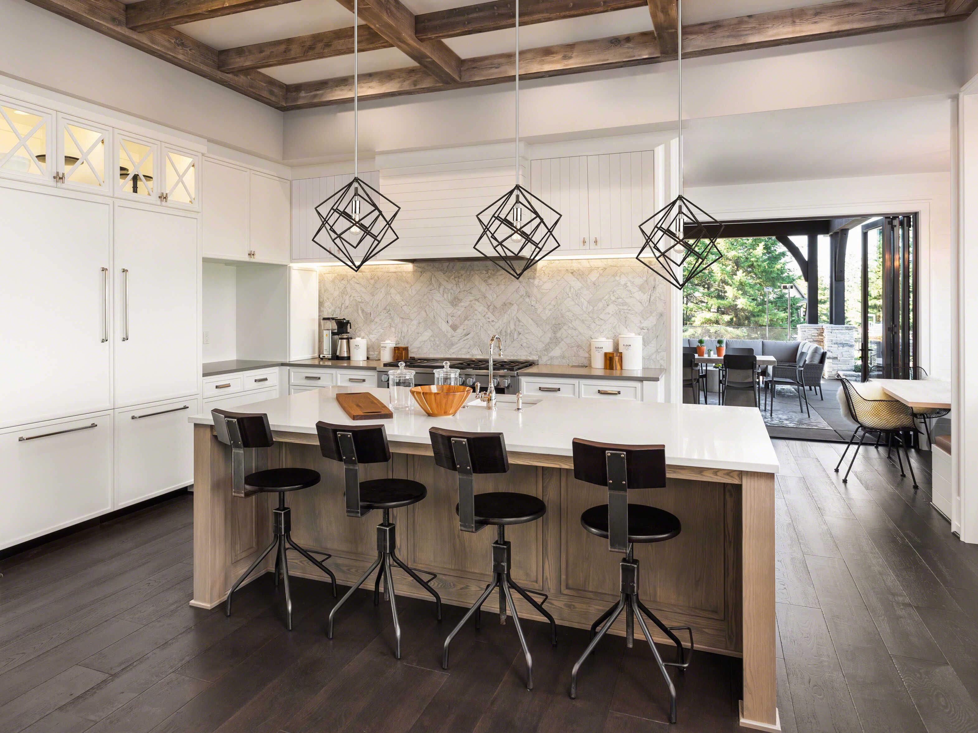 Artcraft Artistry 1-Light Polished Nickel LED Geometric Pendant