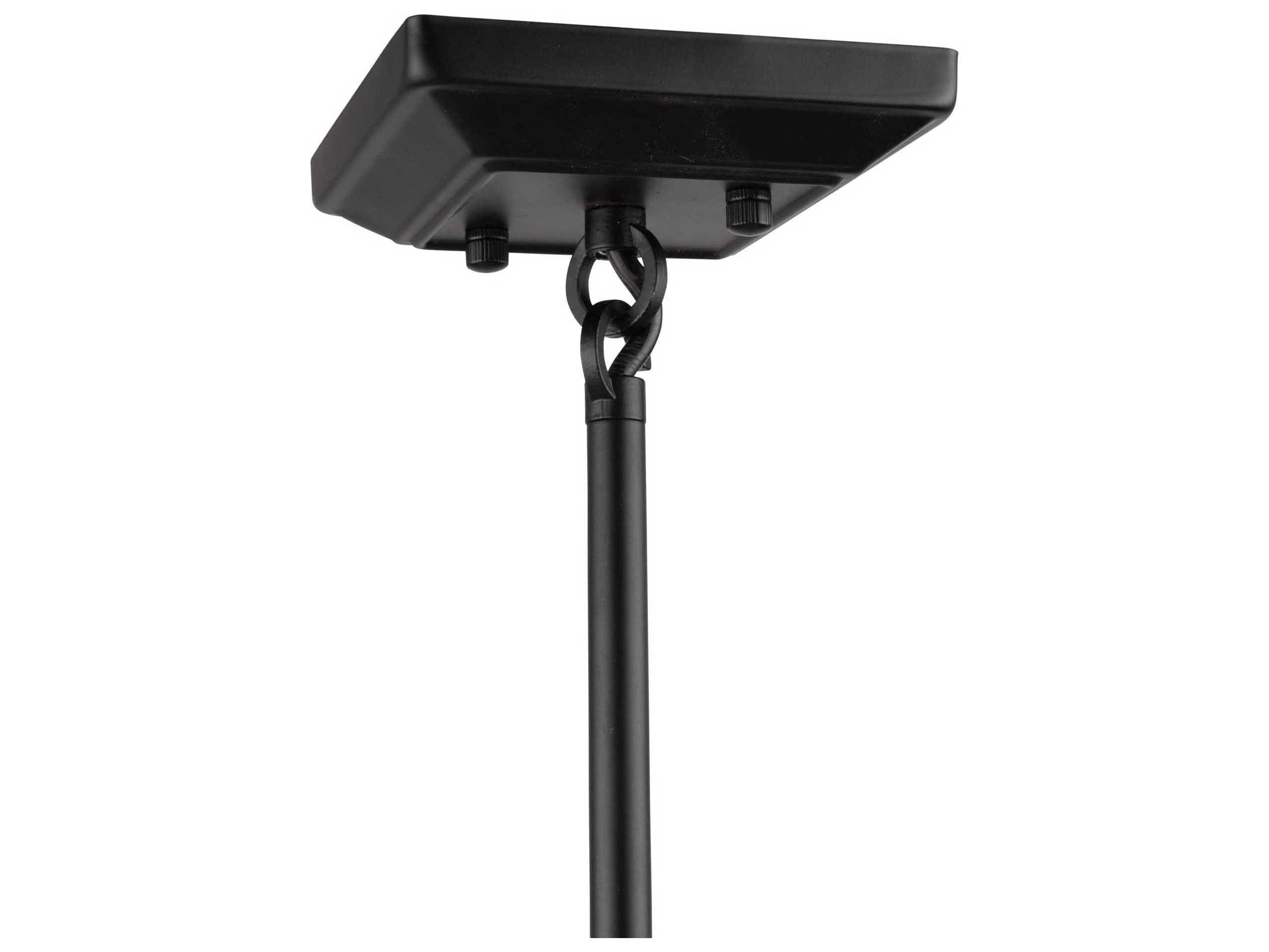 Artcraft Filiali 5-Light Black Harvest Brass LED Geometric Chandelier