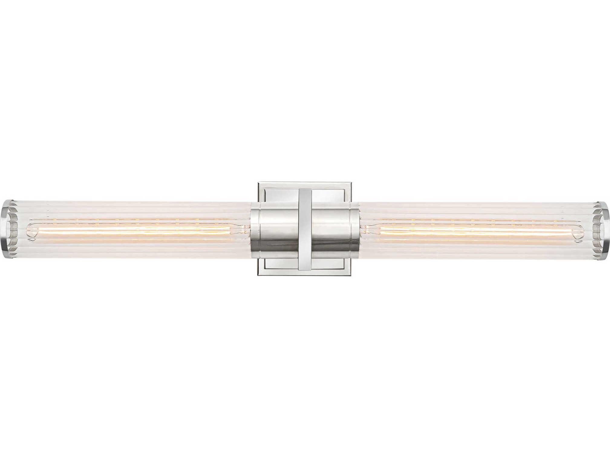 Artcraft Positano 2-Light Polished Nickel Vanity Light