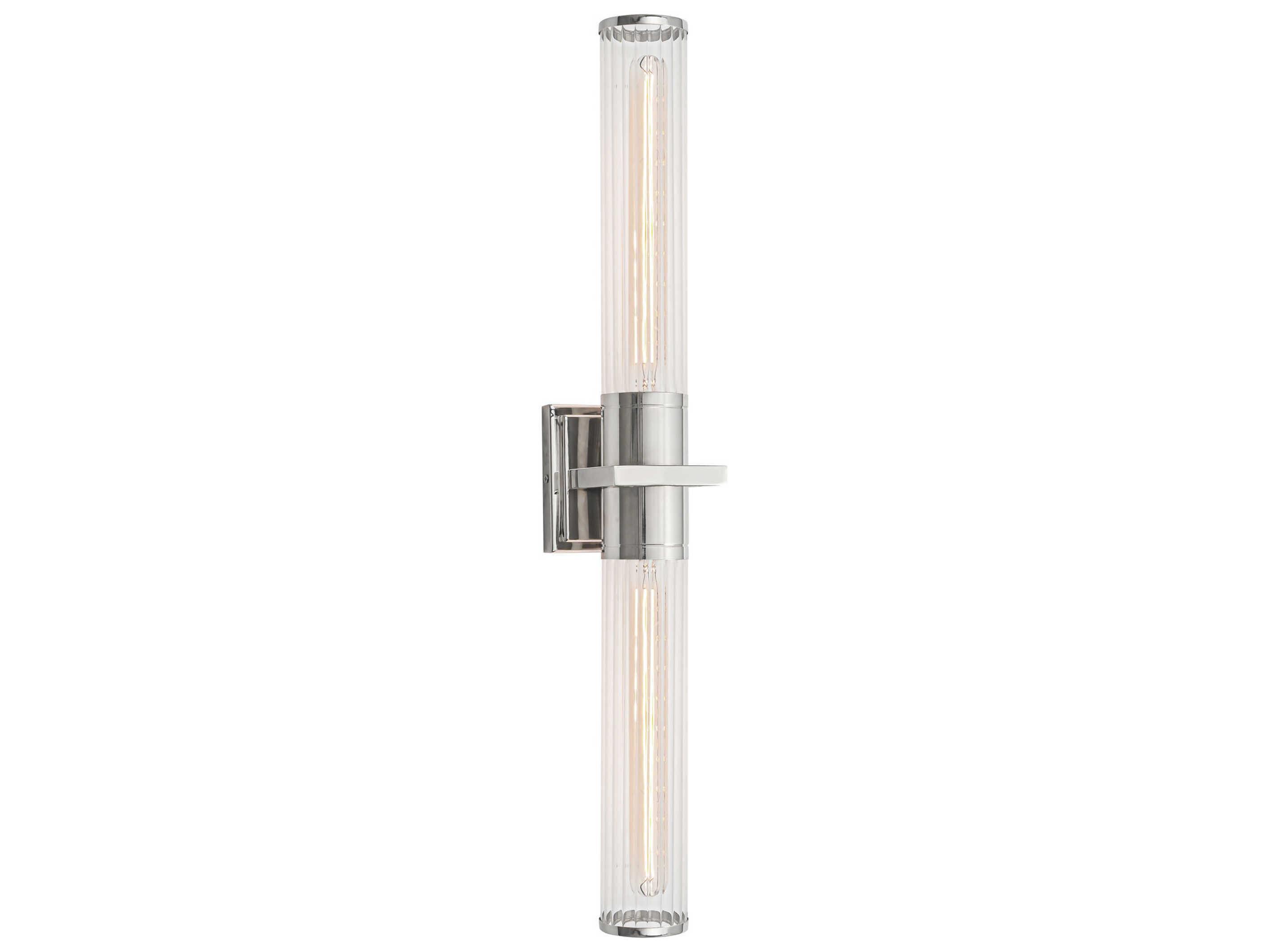 Artcraft Positano 2-Light Polished Nickel Vanity Light