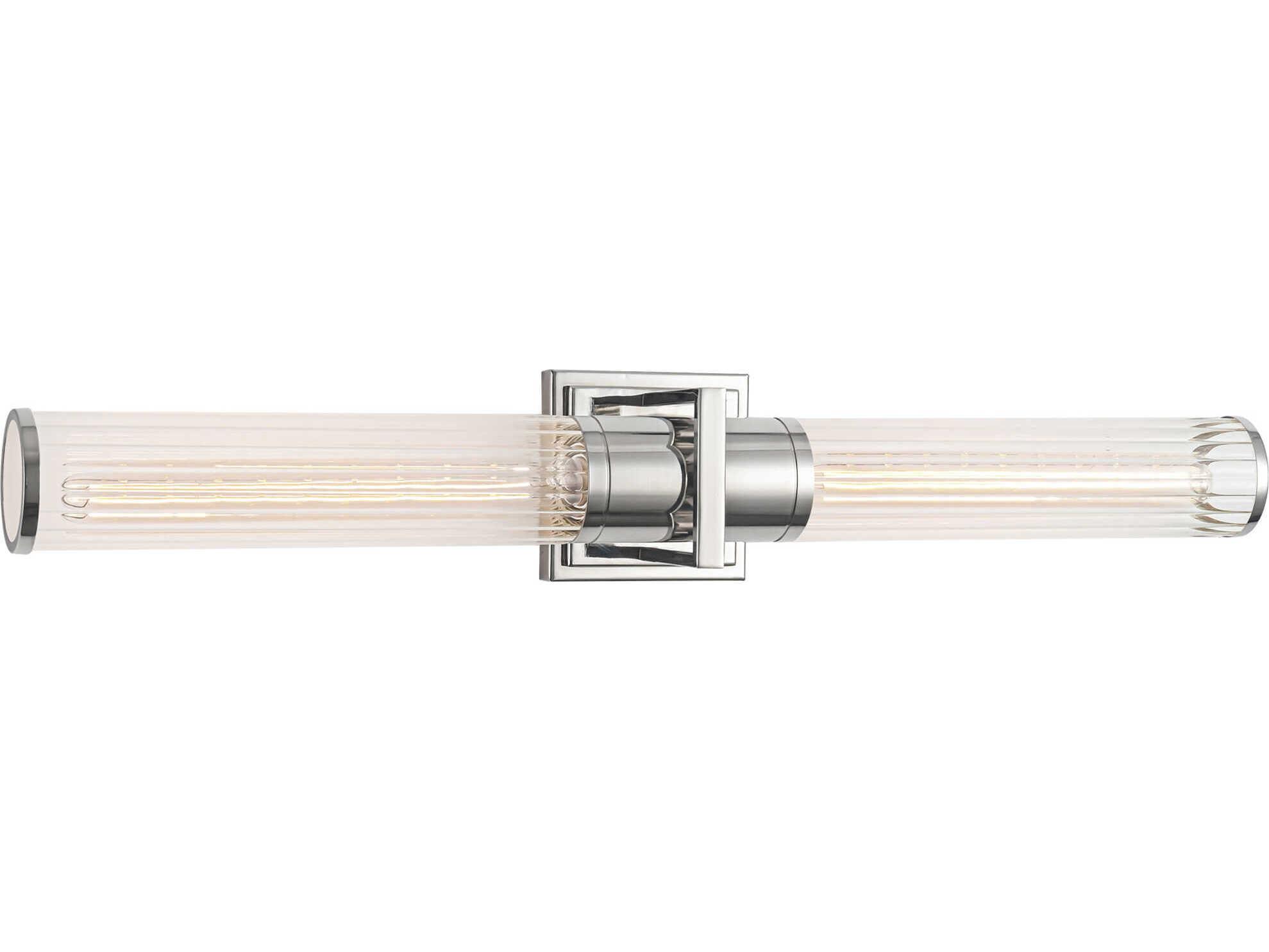 Artcraft Positano 2-Light Polished Nickel Vanity Light