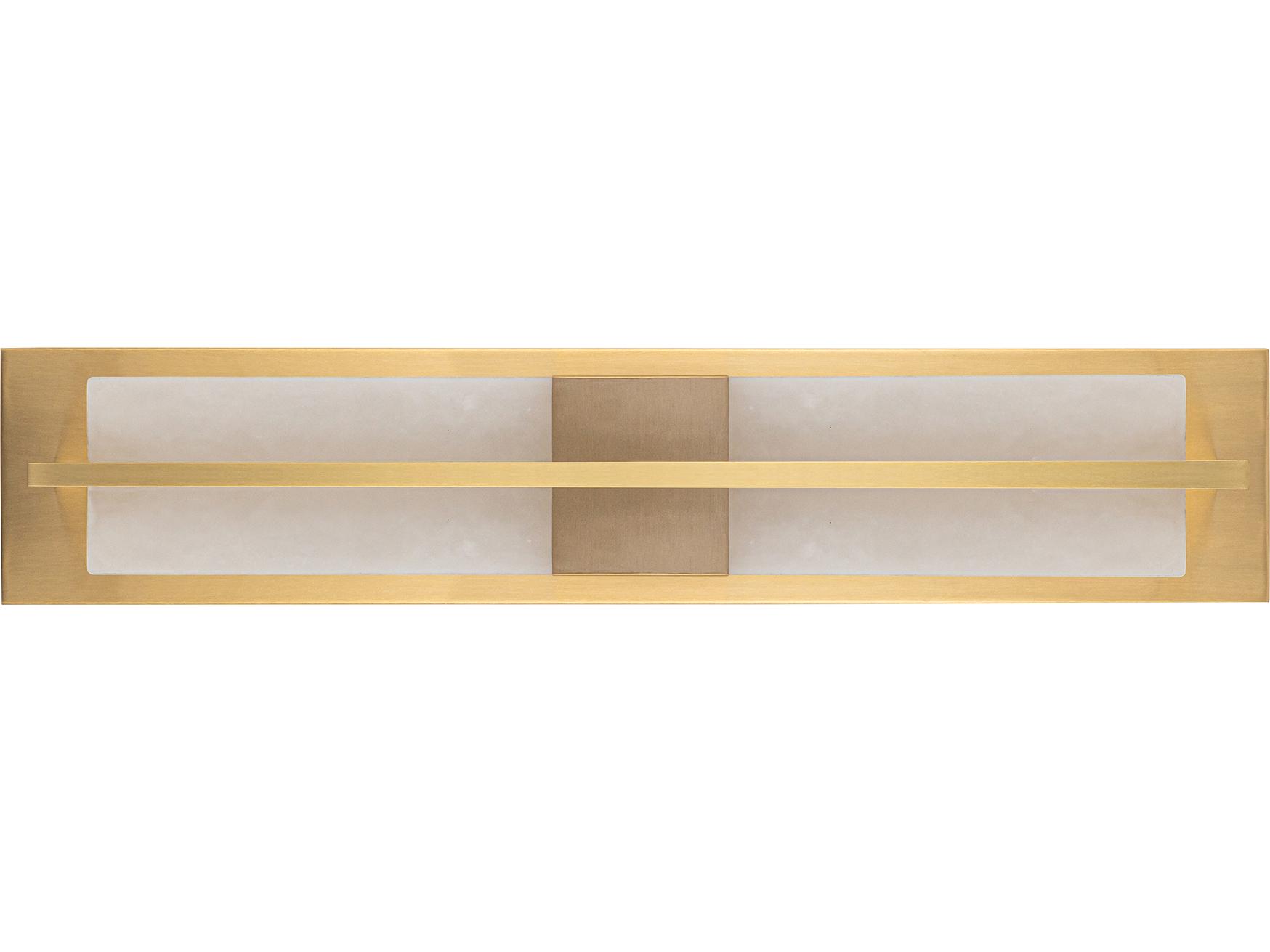 Artcraft Briana Brushed Brass Wall Sconce