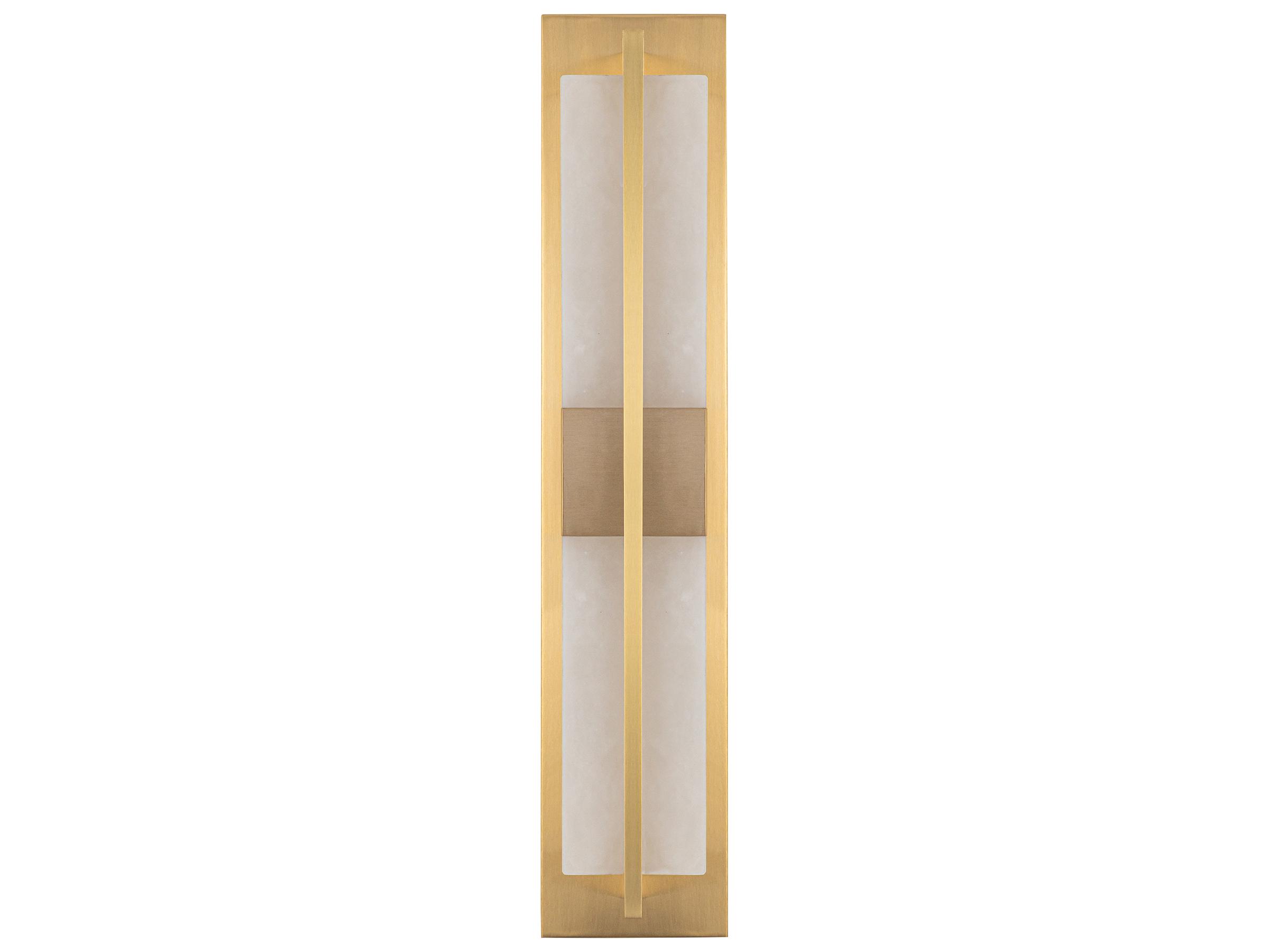 Artcraft Briana Brushed Brass Wall Sconce