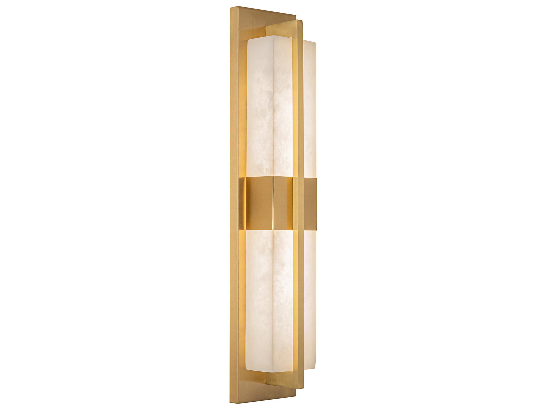 Artcraft Briana Brushed Brass Wall Sconce
