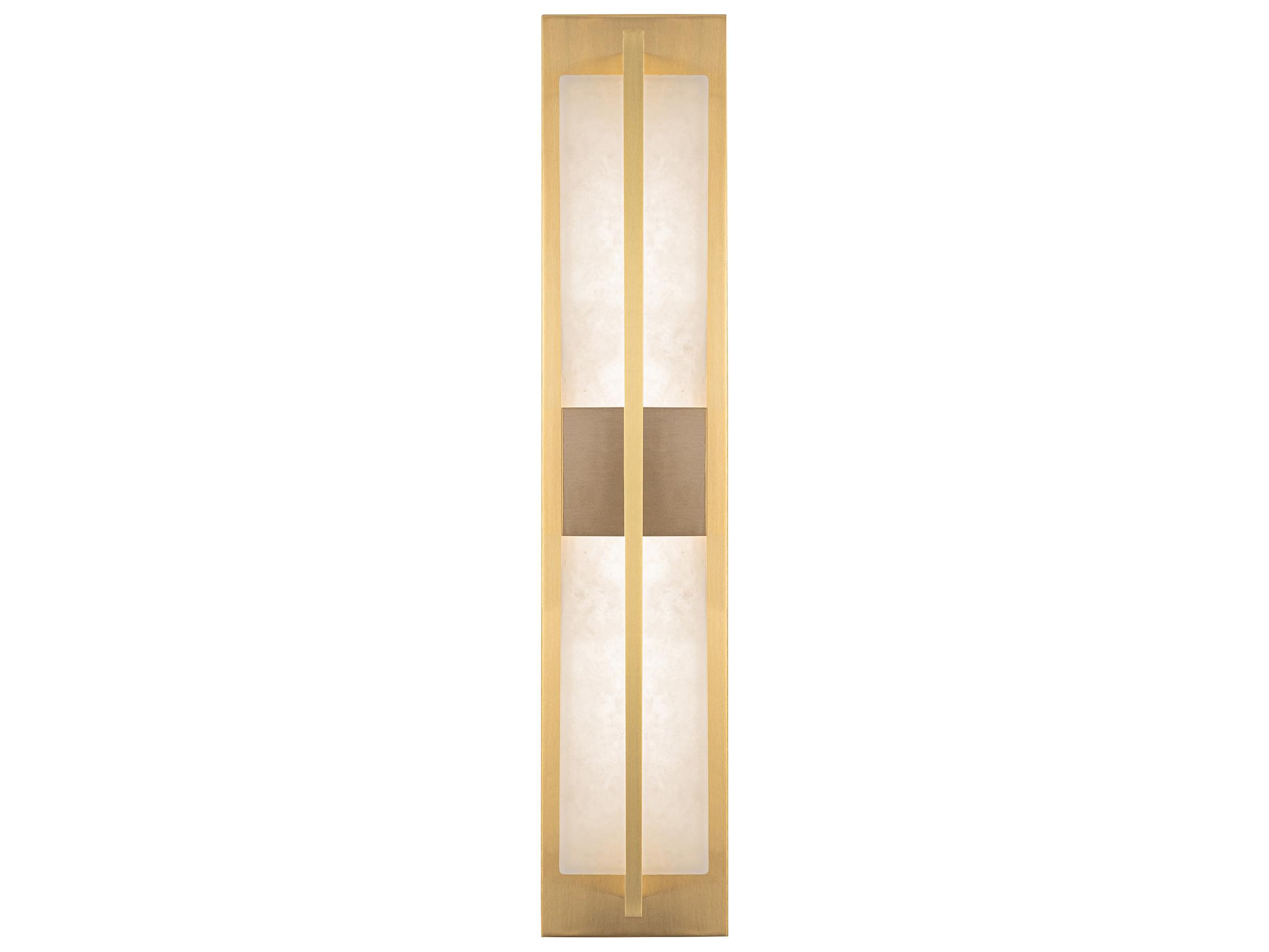 Artcraft Briana Brushed Brass Wall Sconce