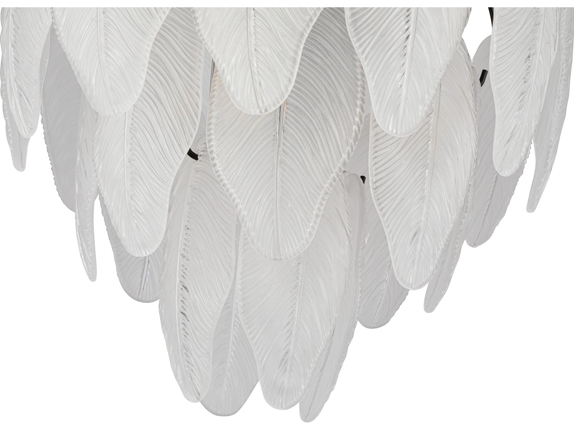 Artcraft Alessia 4-Light Black Semi Flush Mount