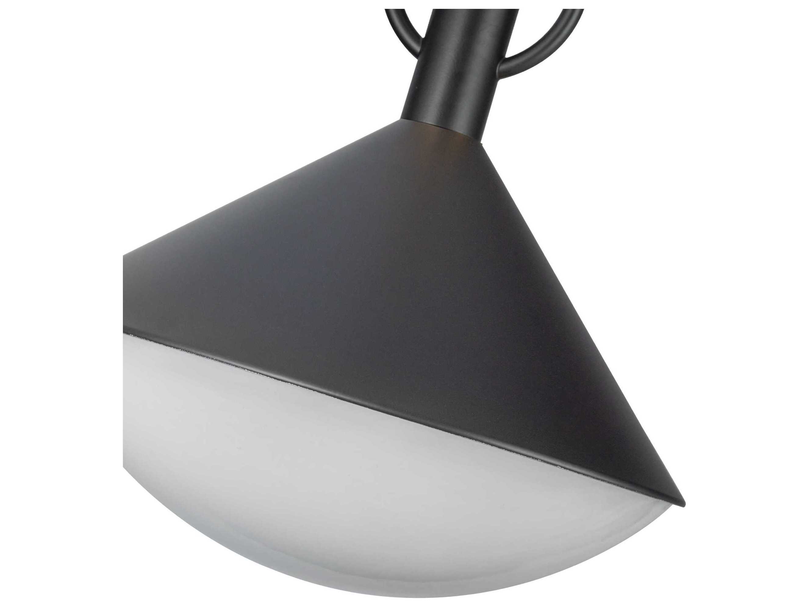 Artcraft Abruzzo 1-Light Black Mini Pendant