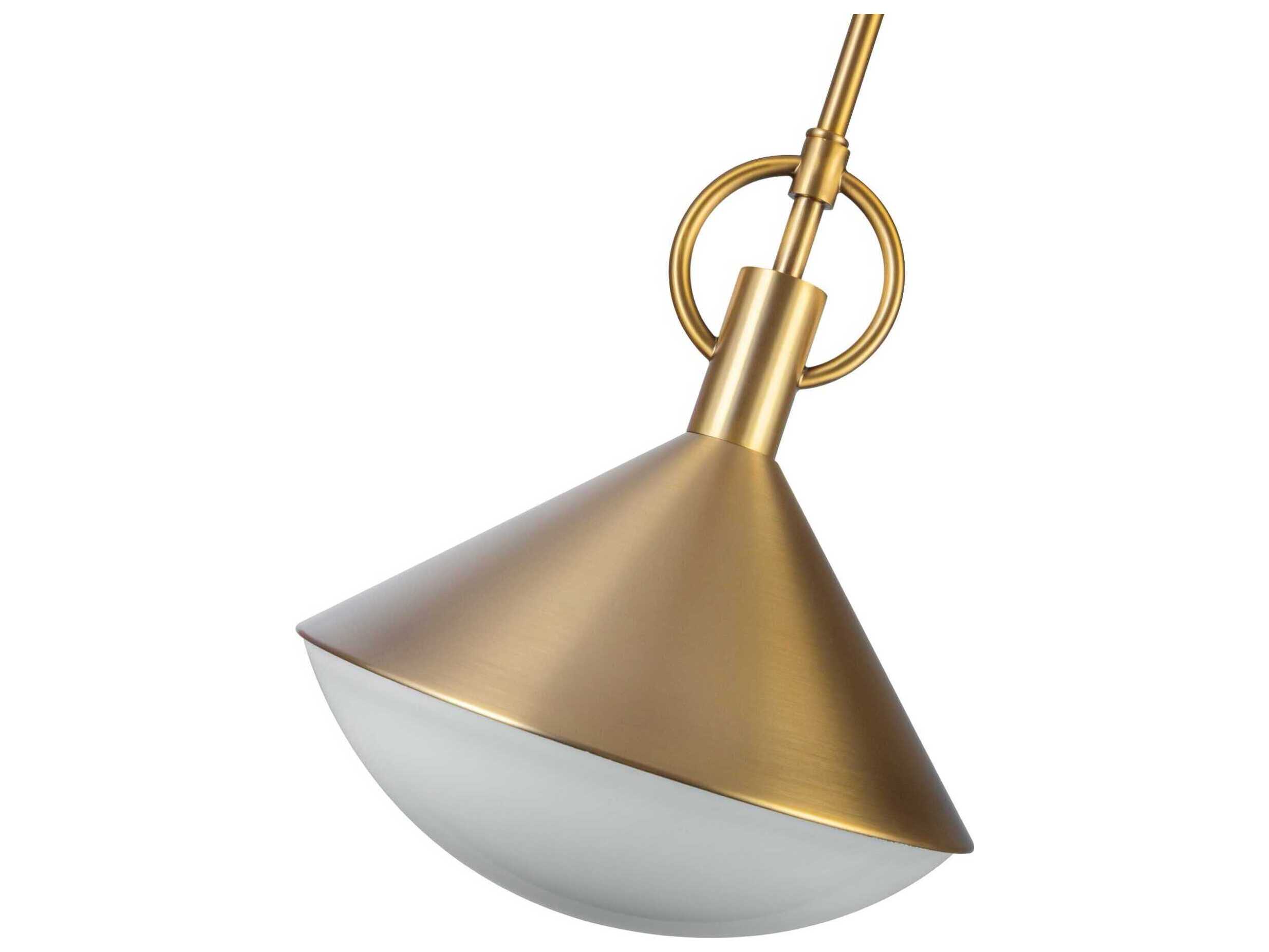 Artcraft Abruzzo 1-Light Brass Mini Pendant