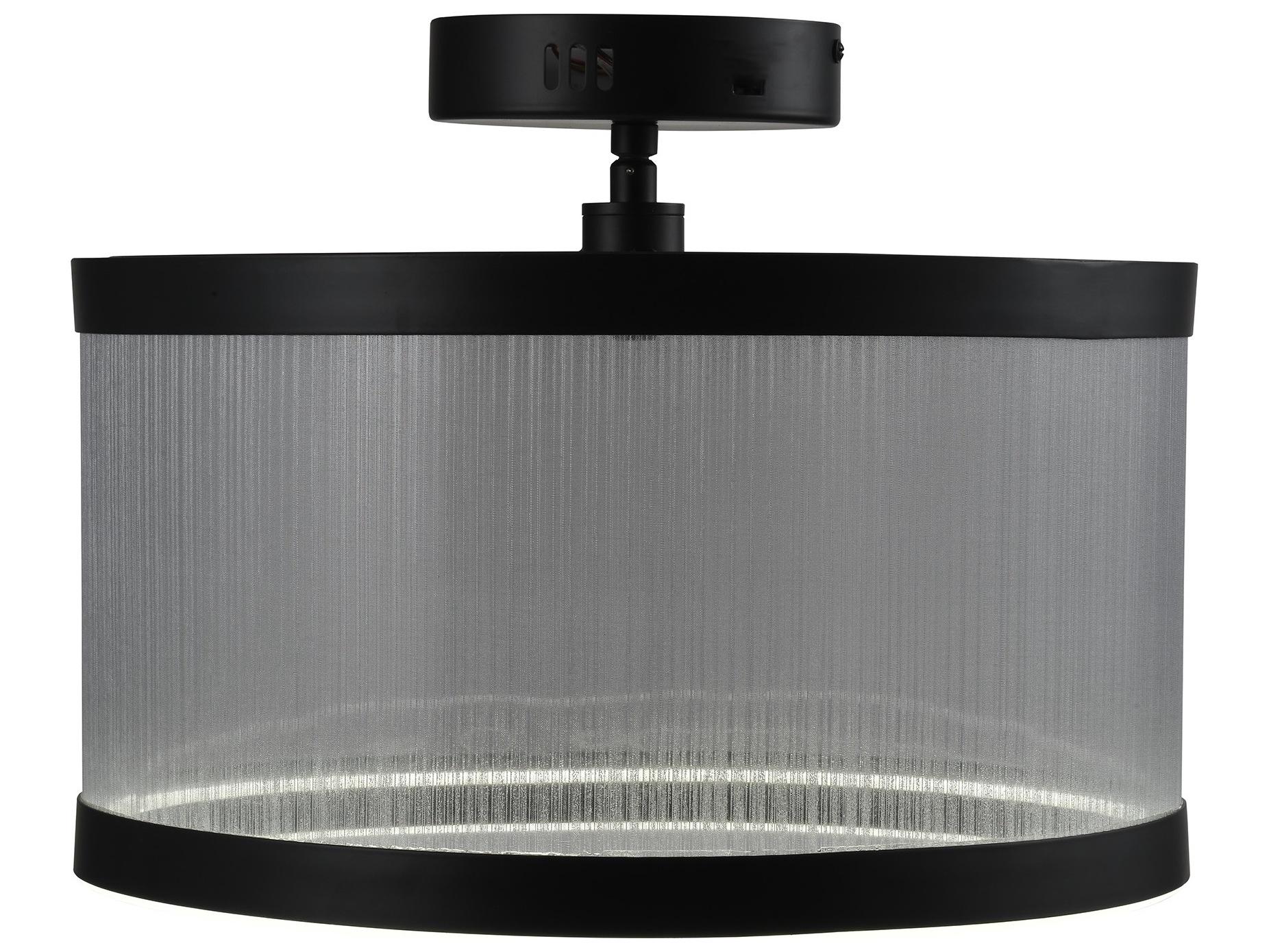 Artcraft Cora Silver Semi Flush Mount