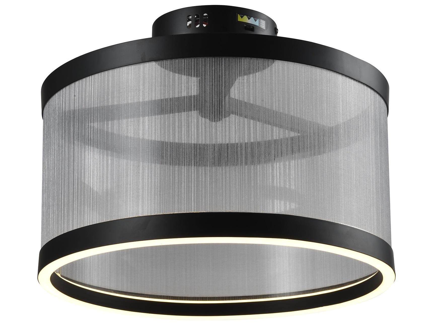 Artcraft Cora Silver Semi Flush Mount