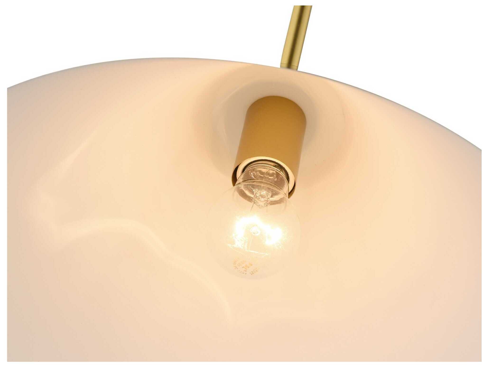 Artcraft Baltic 1-Light Brass Black Pendant