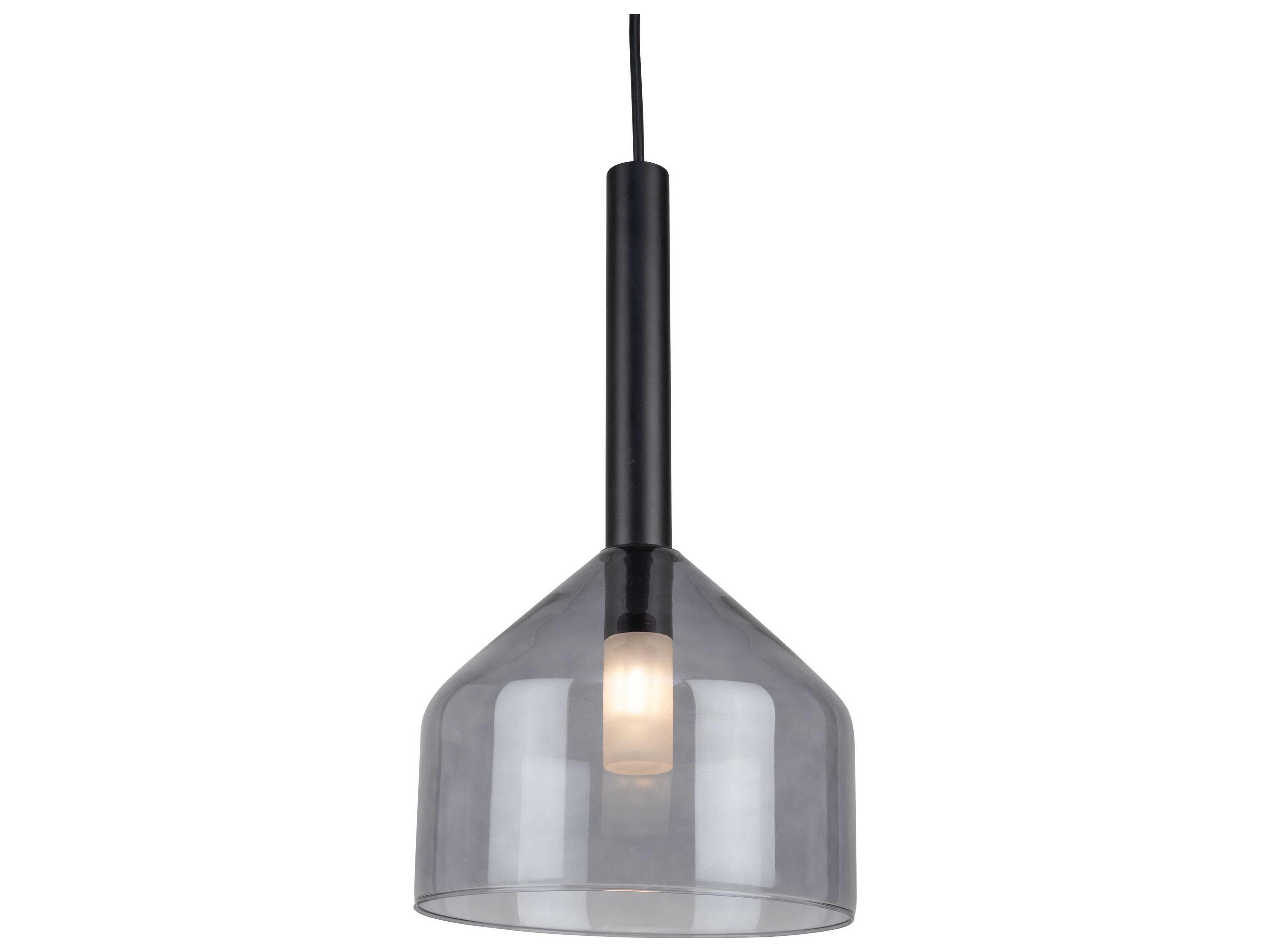 Artcraft Kali 1-Light Black Mini Pendant