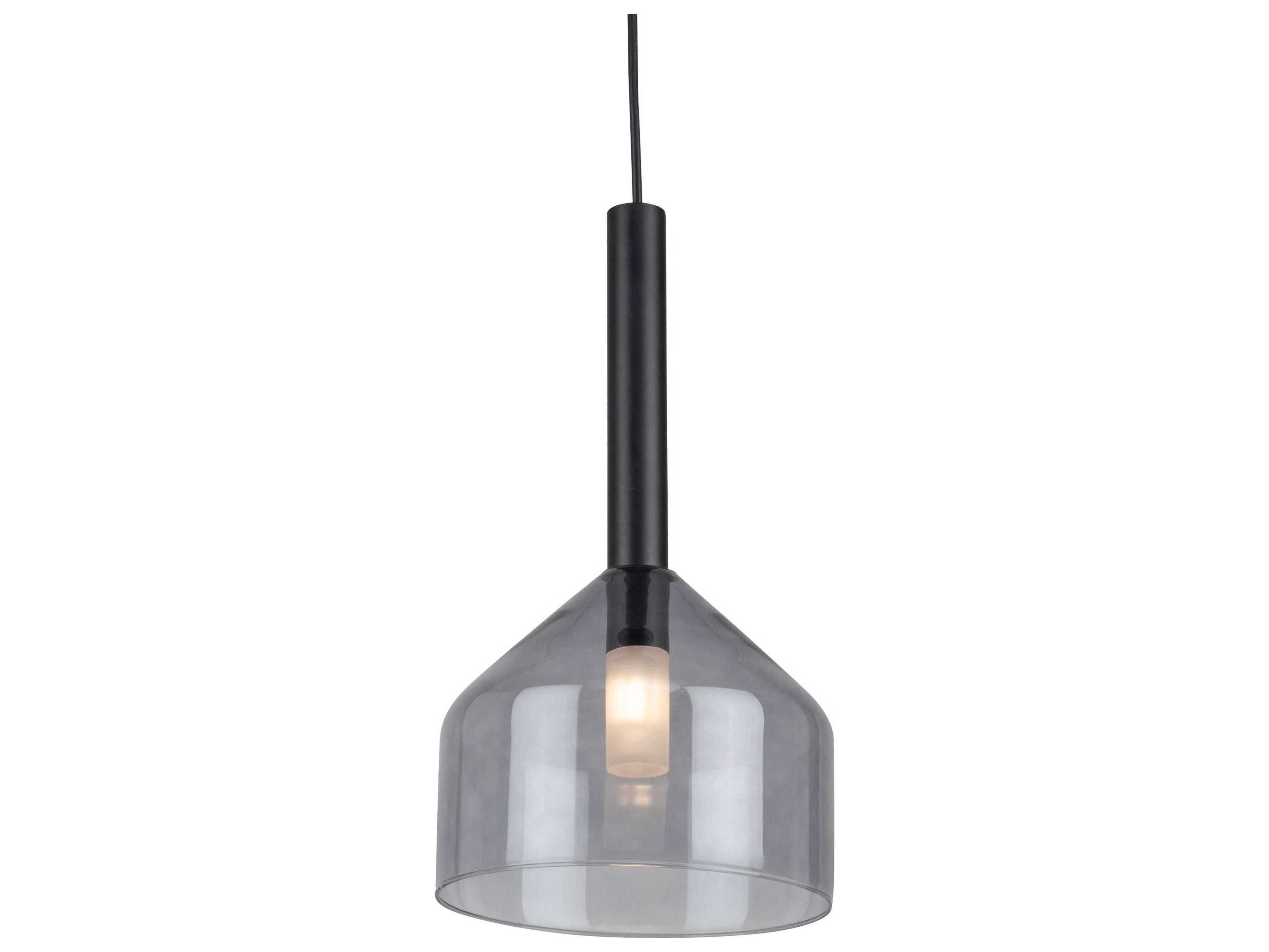 Artcraft Kali 1-Light Black Mini Pendant