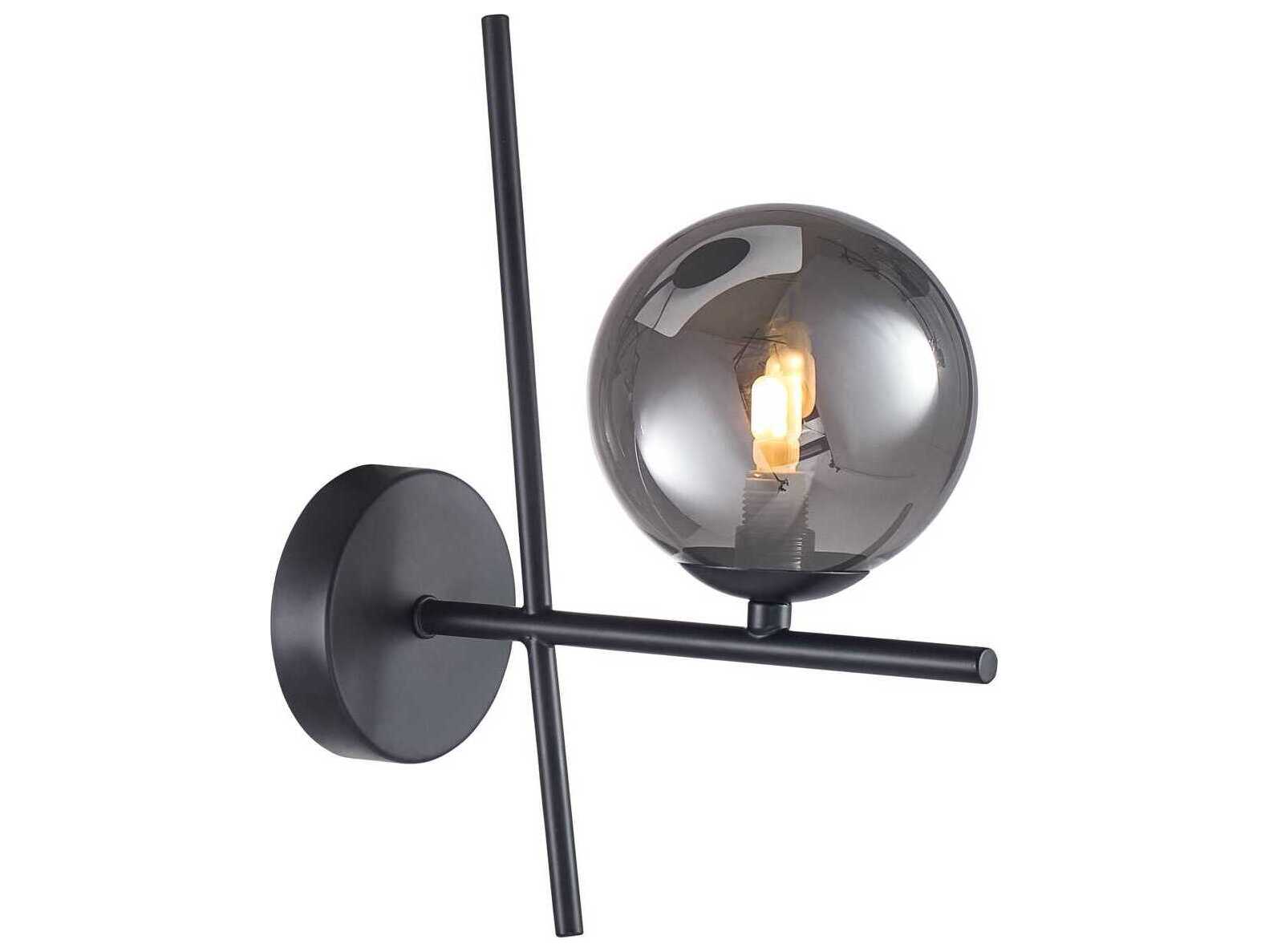 Artcraft Modena 1-Light Black Wall Sconce