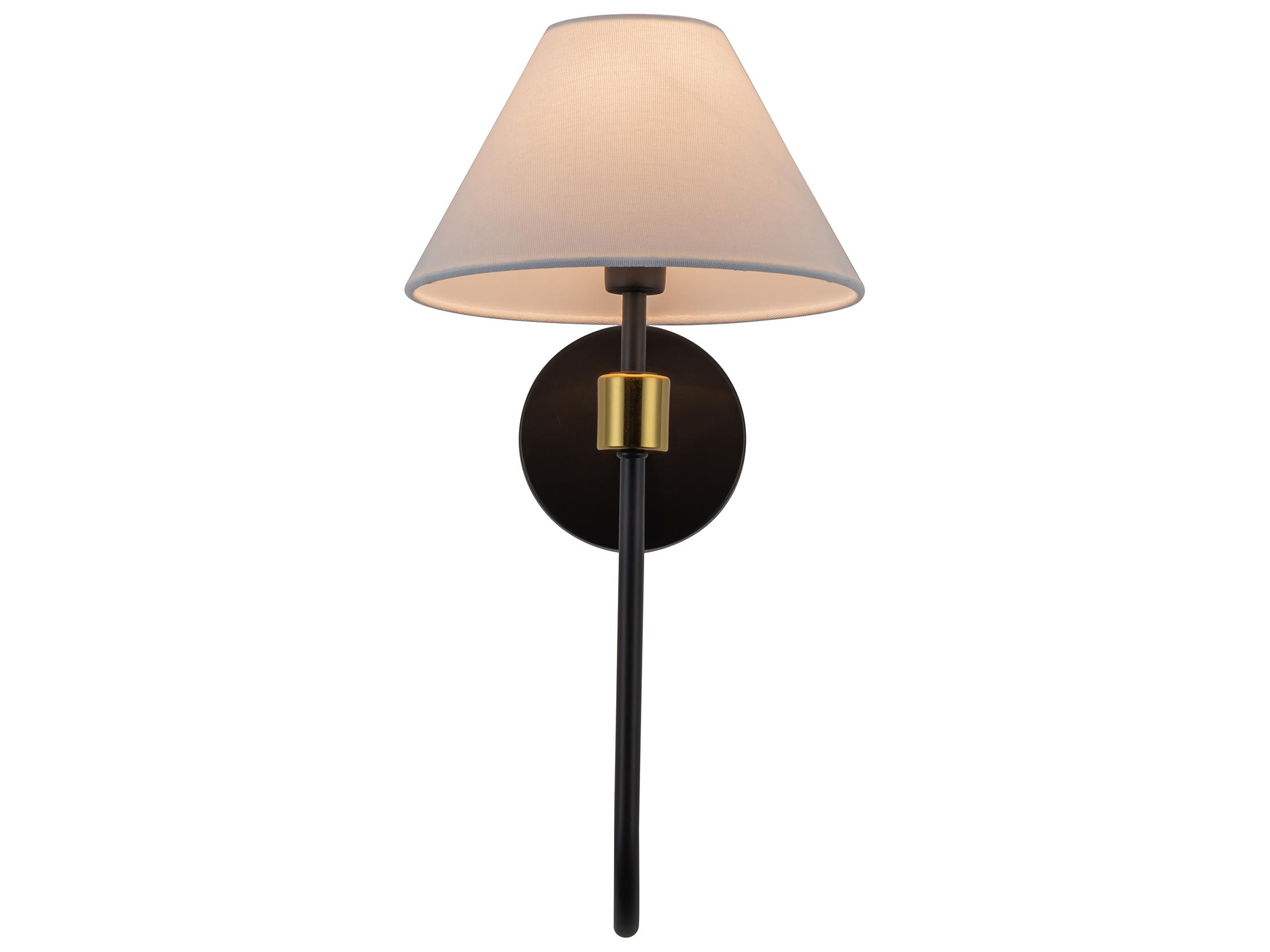 Artcraft Providence 1-Light Black Wall Sconce