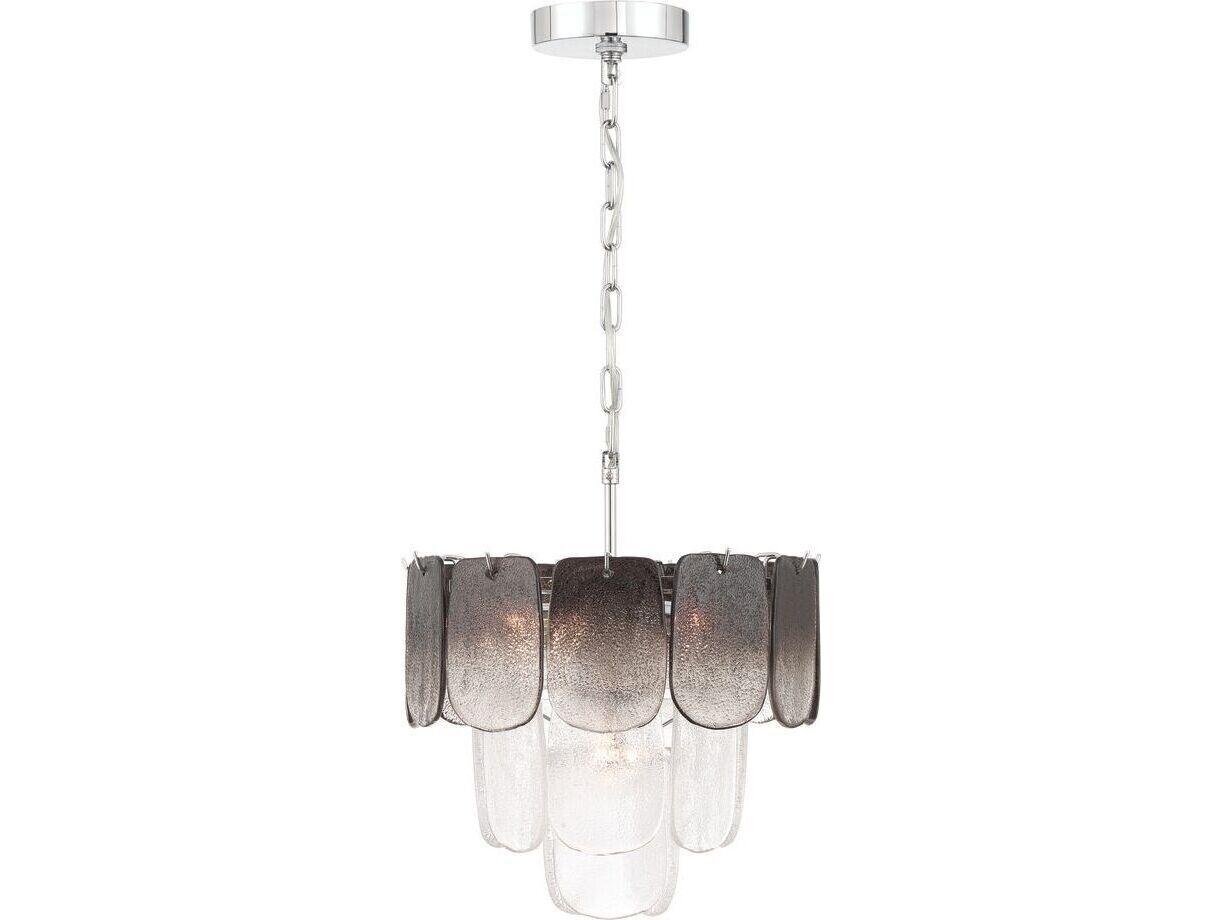 Artcraft Bianca 5 - Light Polished Nickel Steel Pendant