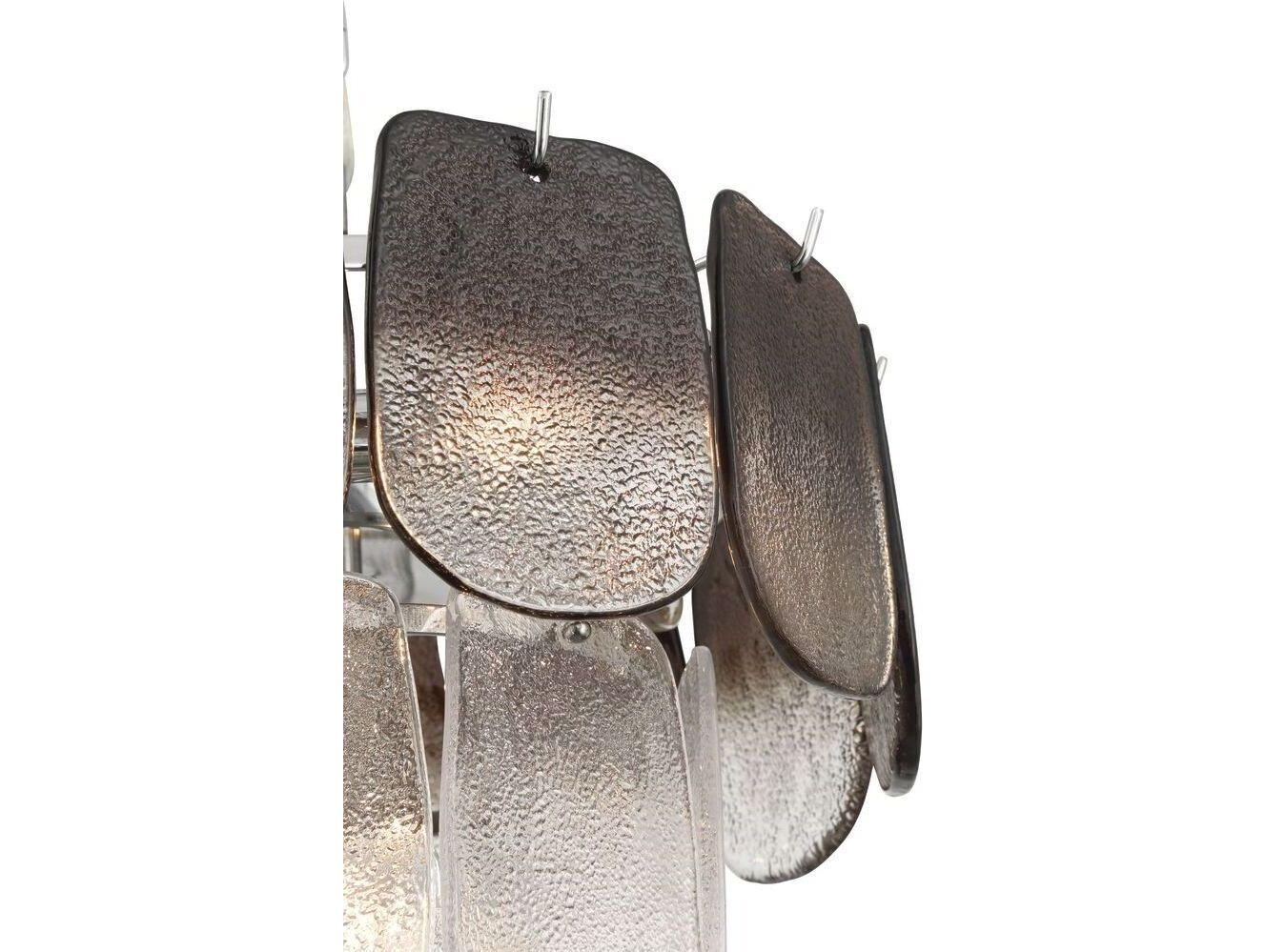 Artcraft Bianca 5 - Light Polished Nickel Steel Pendant