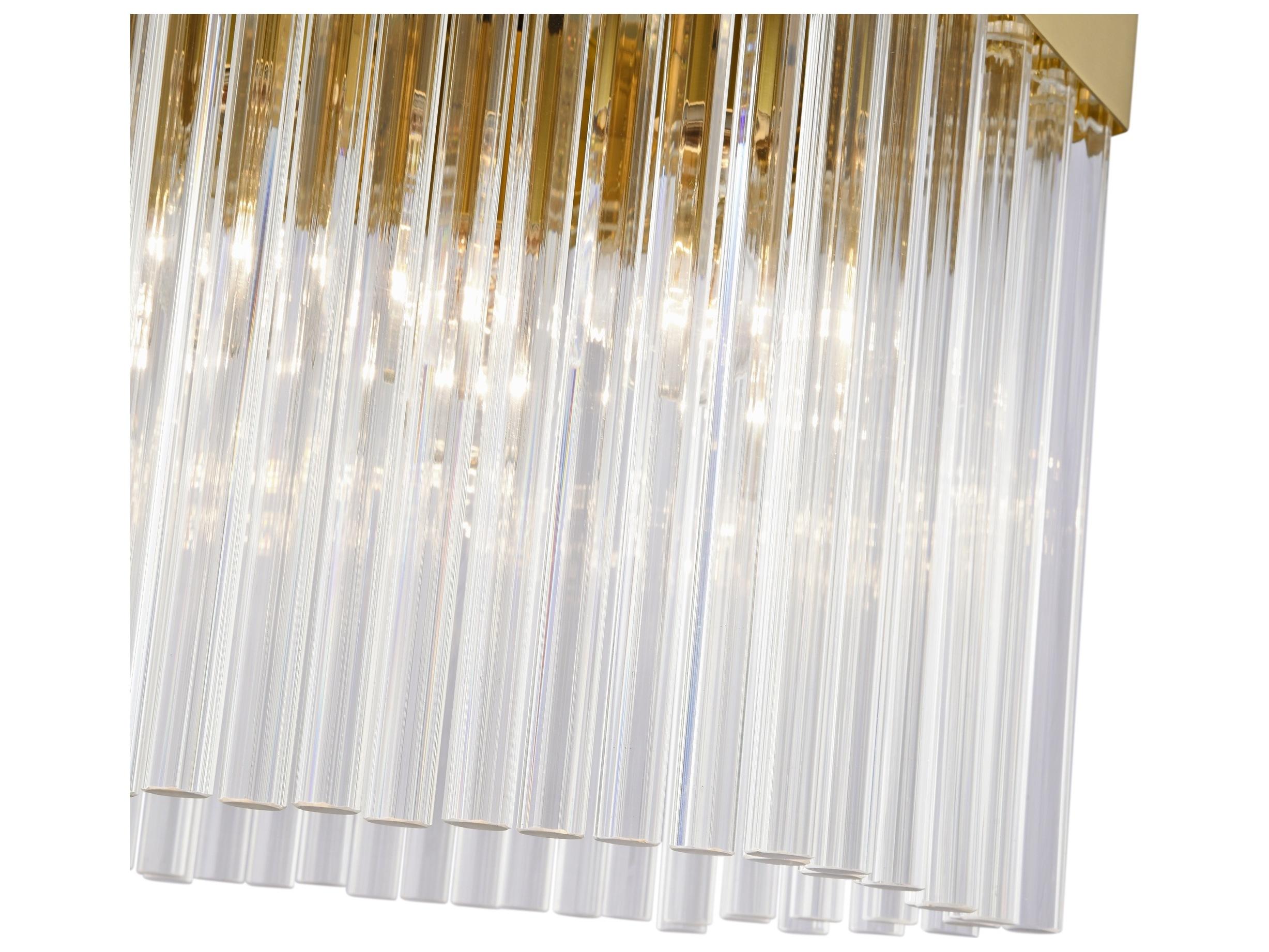 Artcraft Emma 3-Light Brushed Brass Pendant