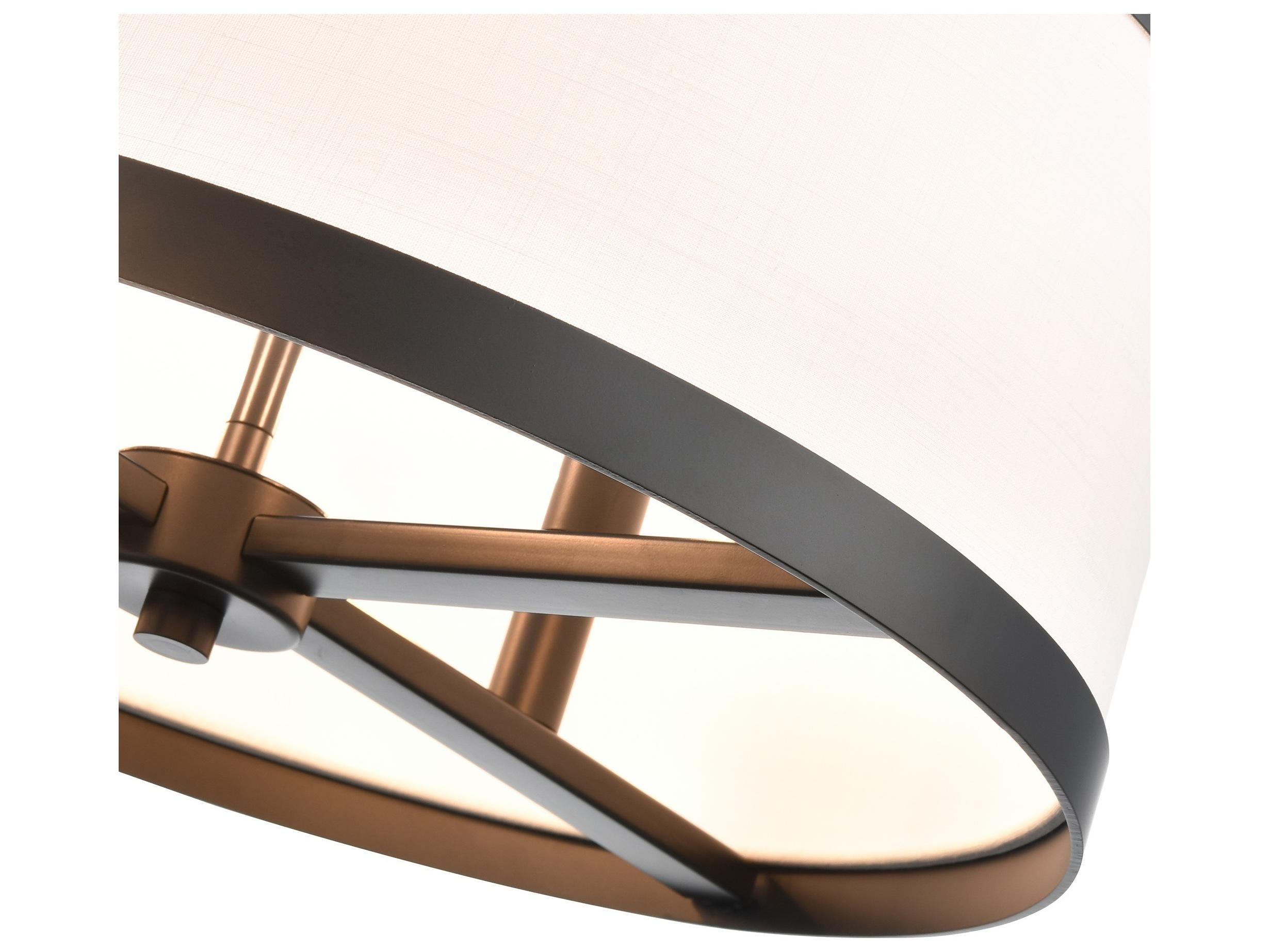 Artcraft High Street 4-Light Black Pendant