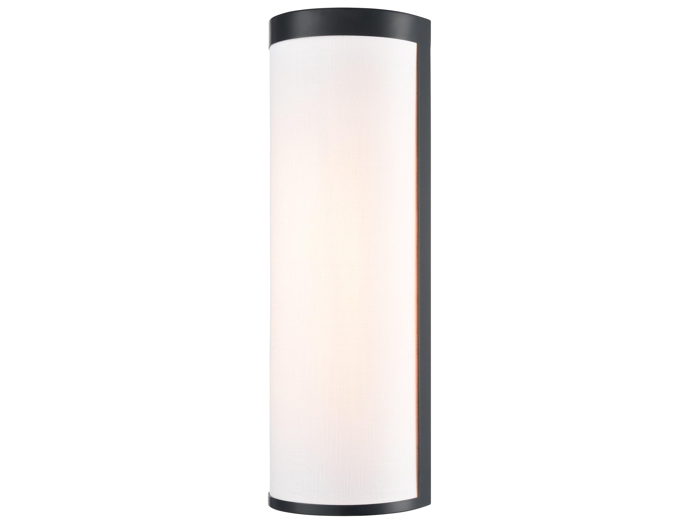 Artcraft High Street 2-Light Black Wall Sconce